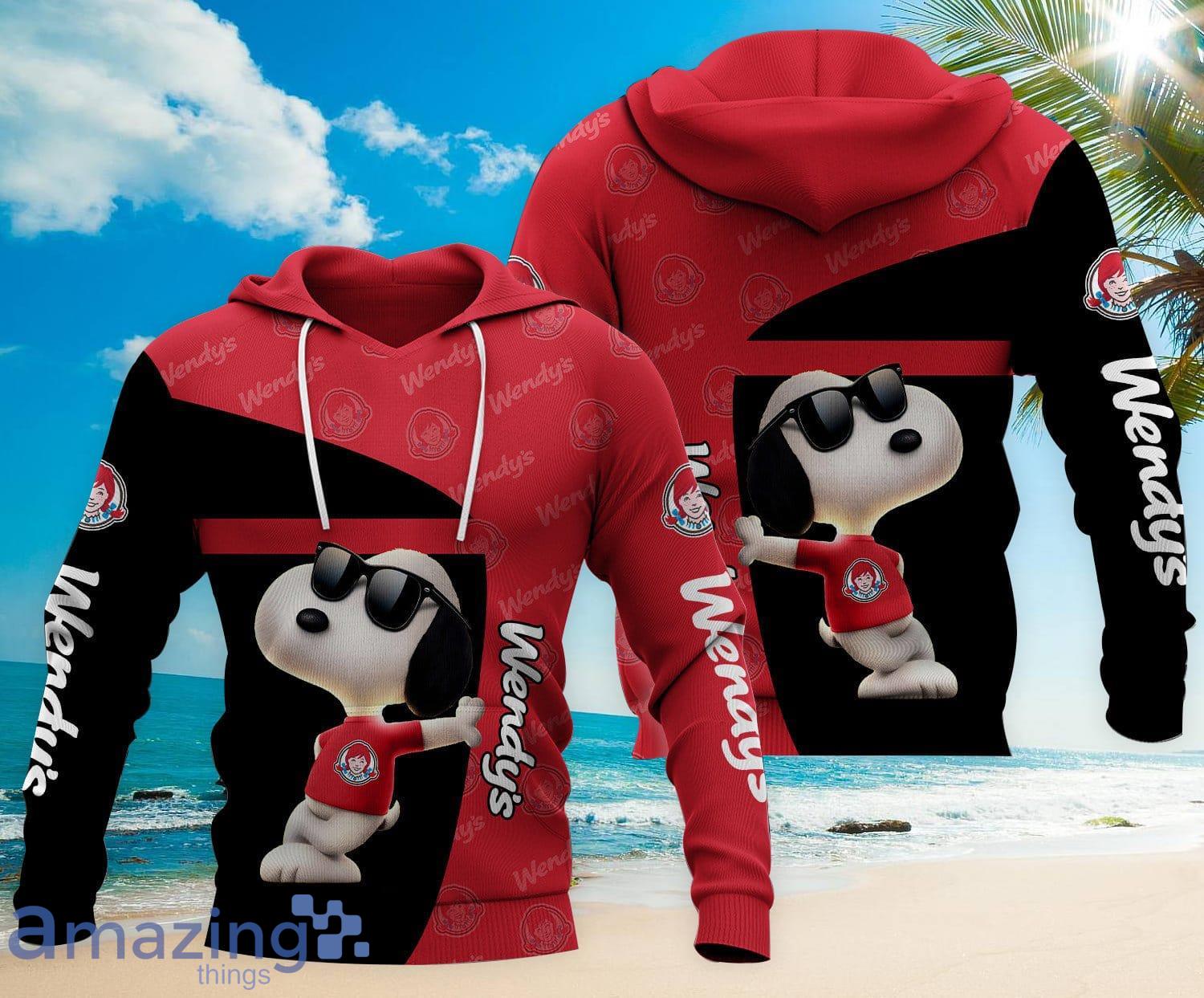 Wendy's Cute Snoopy All Over Printed 3D Hoodie Zip Hoodie Product Photo 1