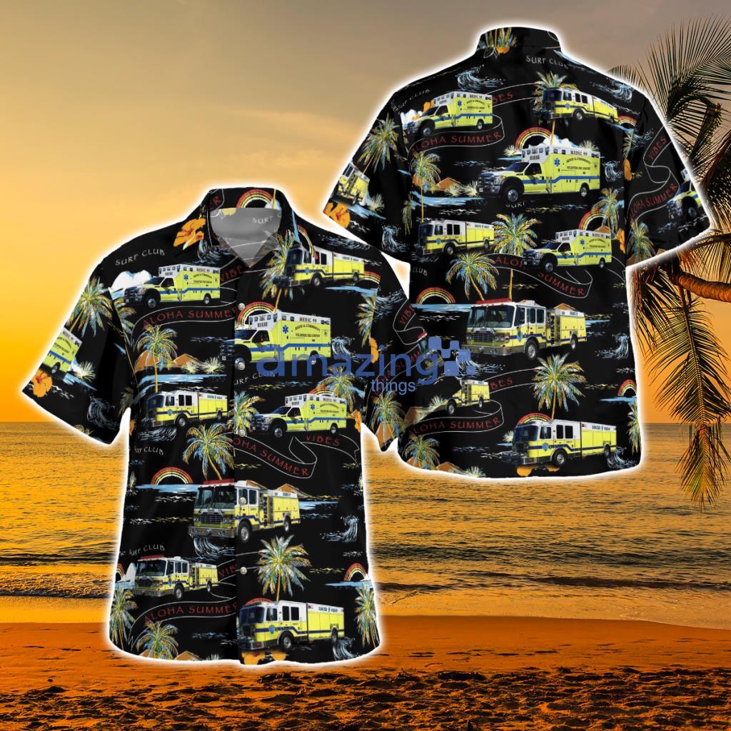 Westminster, Maryland, Reese & Community Volunteer Fire Company Hawaiian Shirt - Westminster, Maryland, Reese & Community Volunteer Fire Company Hawaiian Shirt