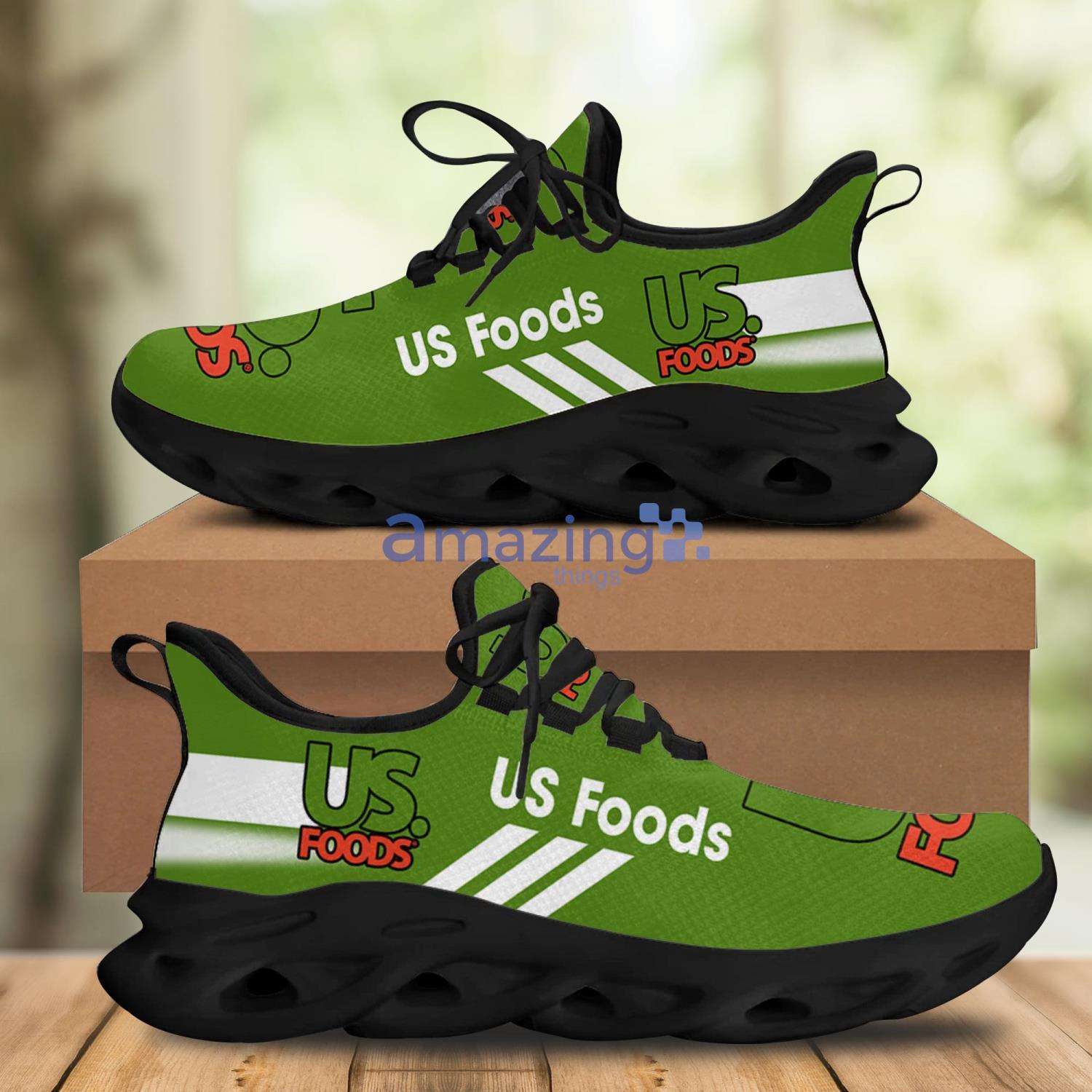 White Striped Us Foods Trend Sneakers Max Soul Shoes For Men And Women Product Photo 1 White Striped Us Foods Trend Sneakers Max Soul Shoes For Men And Women Product Photo 1