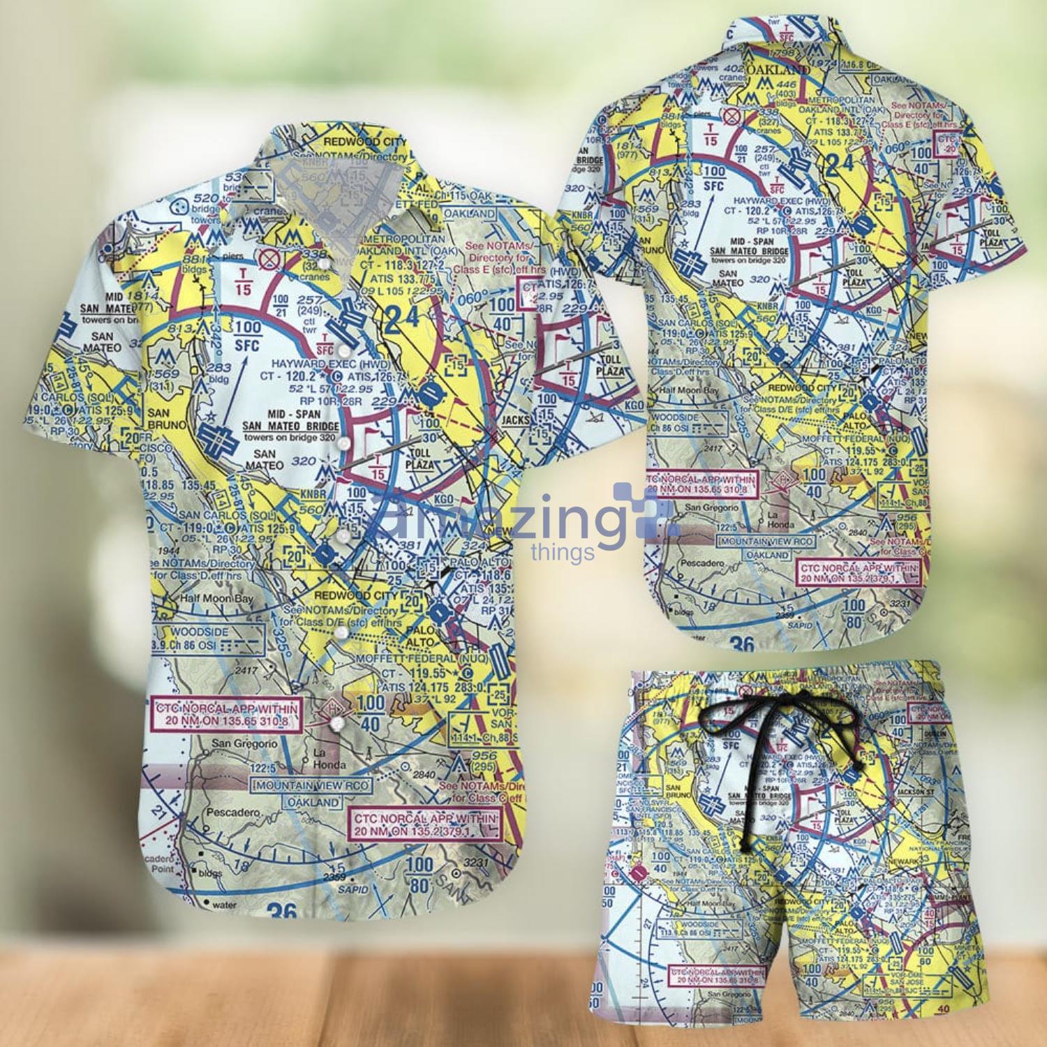 World Map Aloha Combo Hawaiian Shirt And Shorts Gift For Summer Vacation Product Photo 1