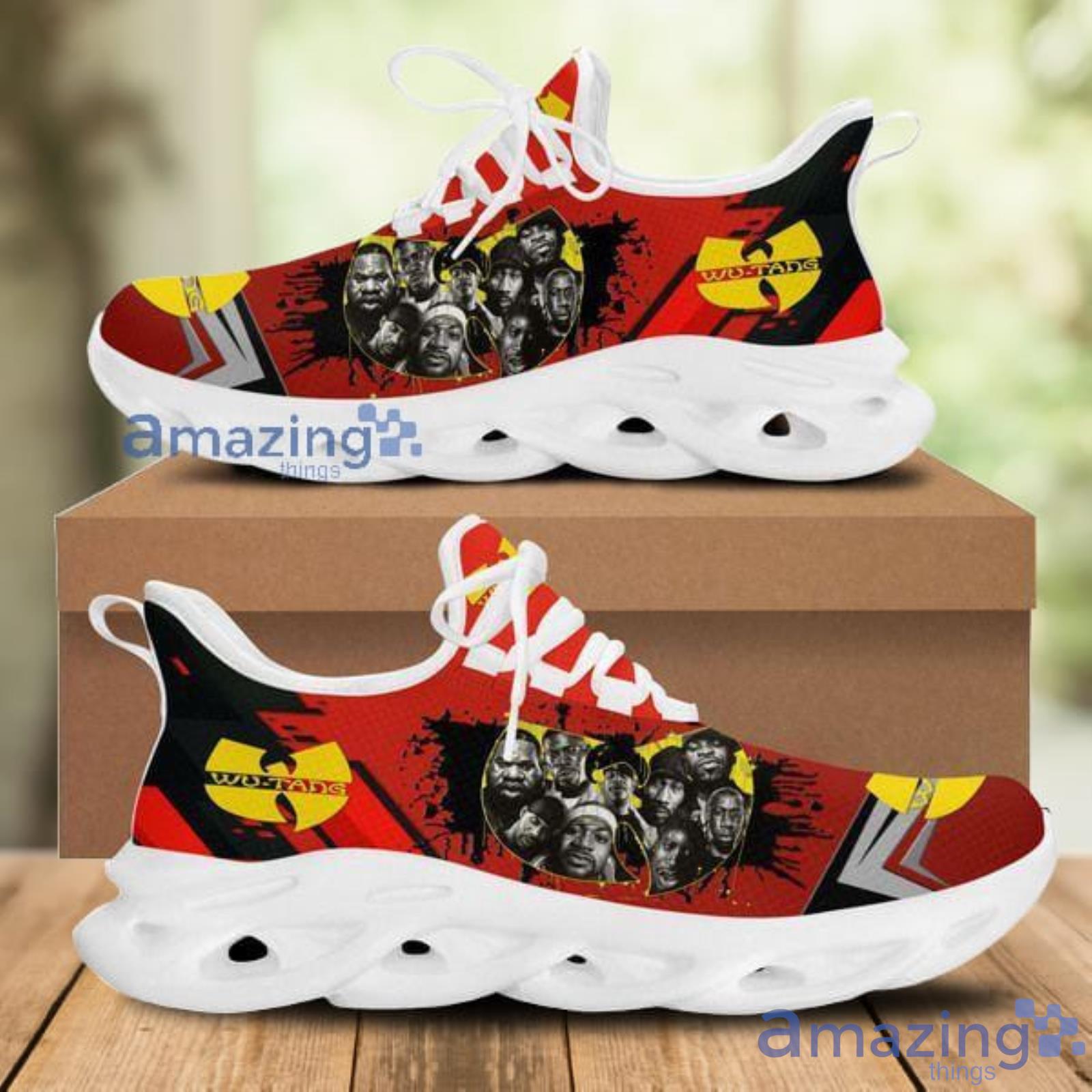 Ydmyge klassekammerat Merchandiser Wu-Tang Clan Hip Hop Rock Band Lover Chunky Running Sneakers Max Soul Shoes  Sport Gift For Men And Women