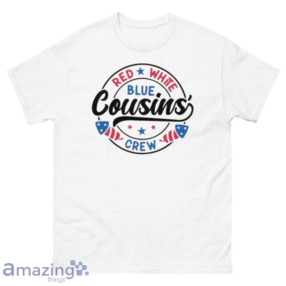 4th Of July Cousin Crew Shirt, Fourth Of July Gifts, Red White And Blue Shirts - 500 Men’s Classic Tee Gildan