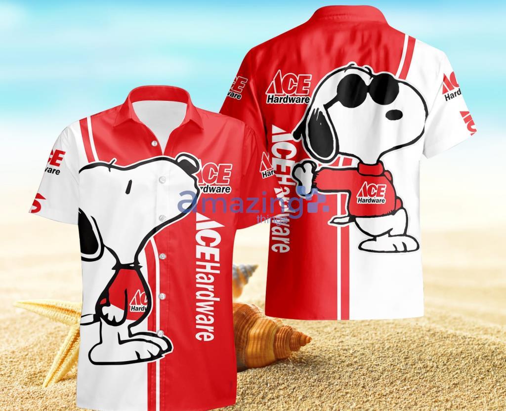 Ace Hardware Snoopy Cool Hawaiian Shirt For Men And Women Product Photo 1