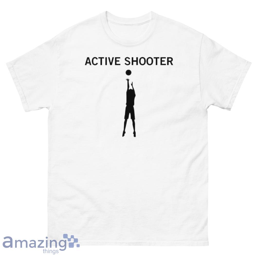 Active shooter basketball shirt - 500 Men’s Classic Tee Gildan