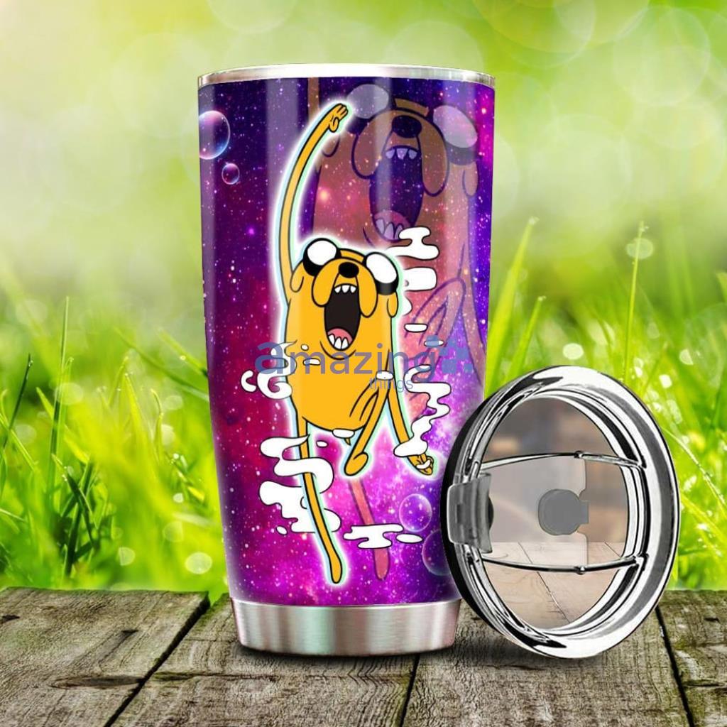 Adventure Time Jake Galaxy Stainless Steel Tumbler Cup Gift For Men And Women Product Photo 1