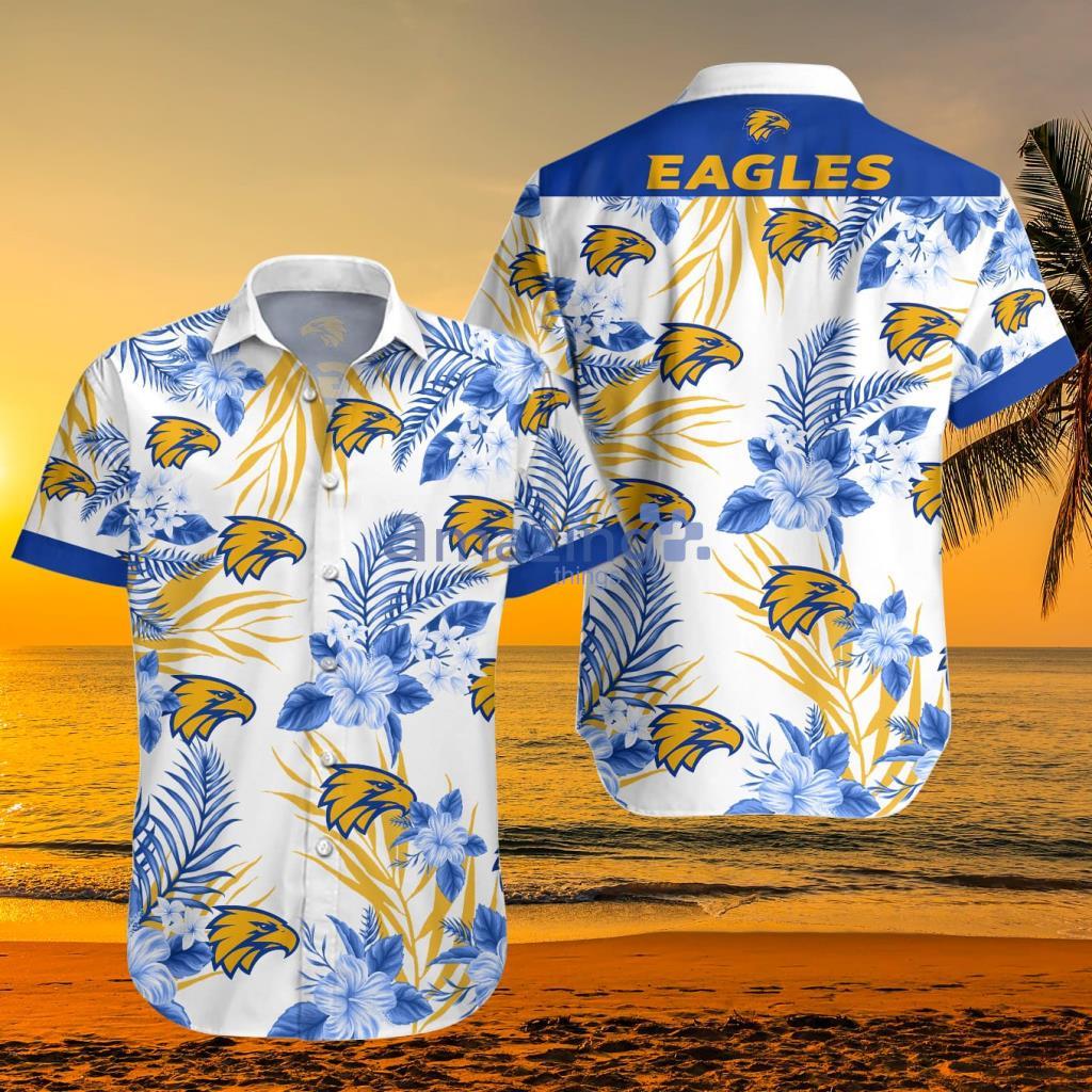 AFL West Coast Eagles Hawaiian Shirt For Men And Women Product Photo 1 AFL West Coast Eagles Hawaiian Shirt For Men And Women Product Photo 1