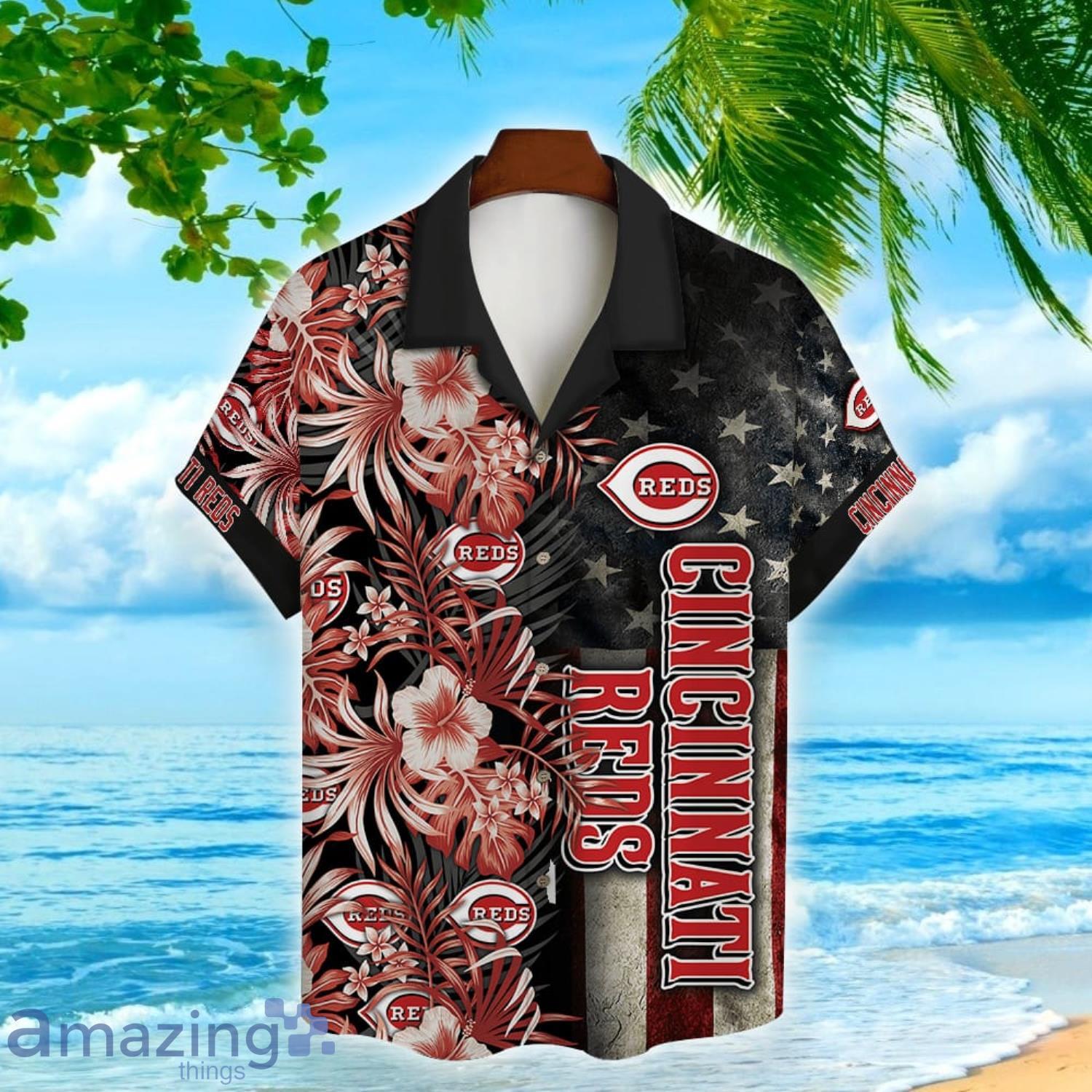 Cincinnati Reds MLB Flower Hawaii Shirt And Tshirt For Fans