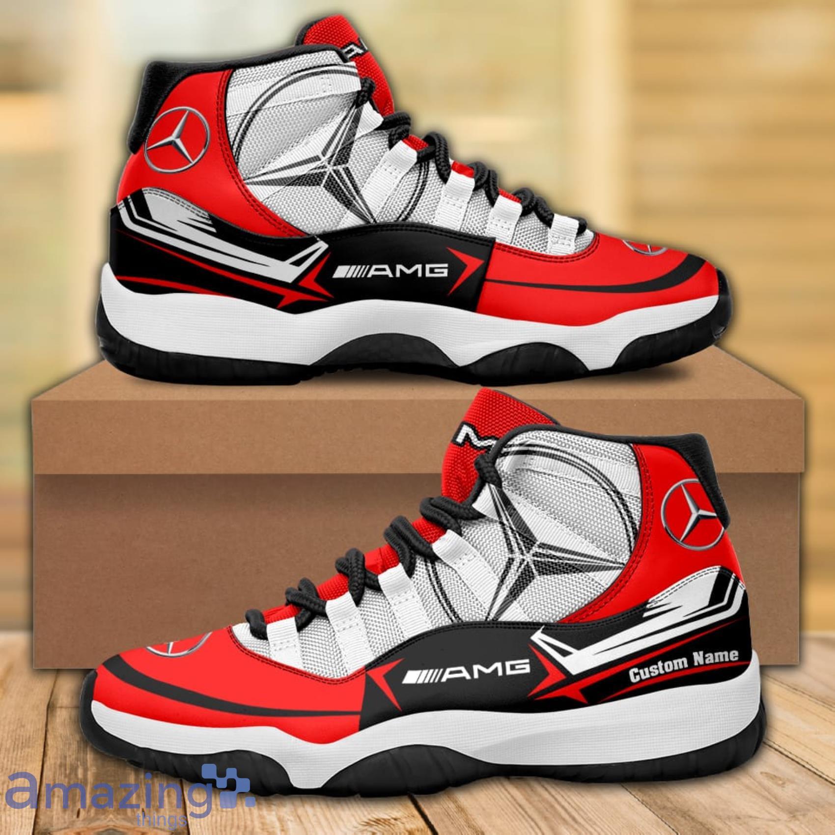 Amg Custom Name Any Logo Or Car Model AOP Print Air Jordan 11 Shoes
