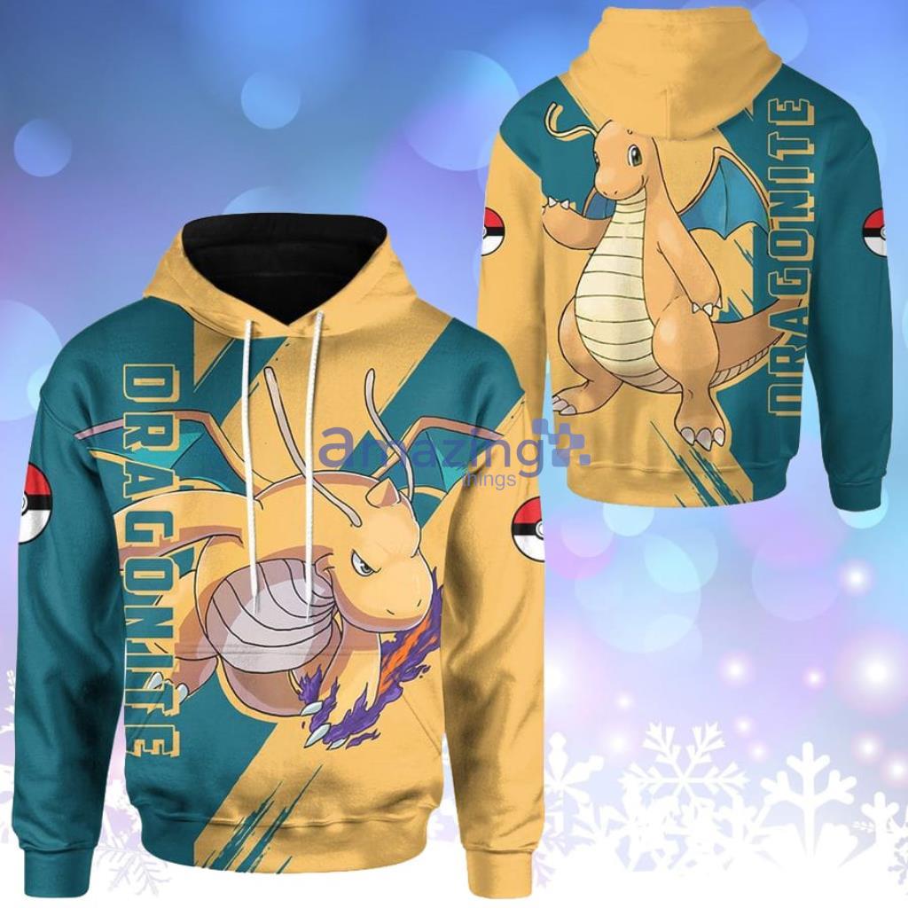 Dragonite Polo Shirt Custom Pokemon Anime Gift For Fans