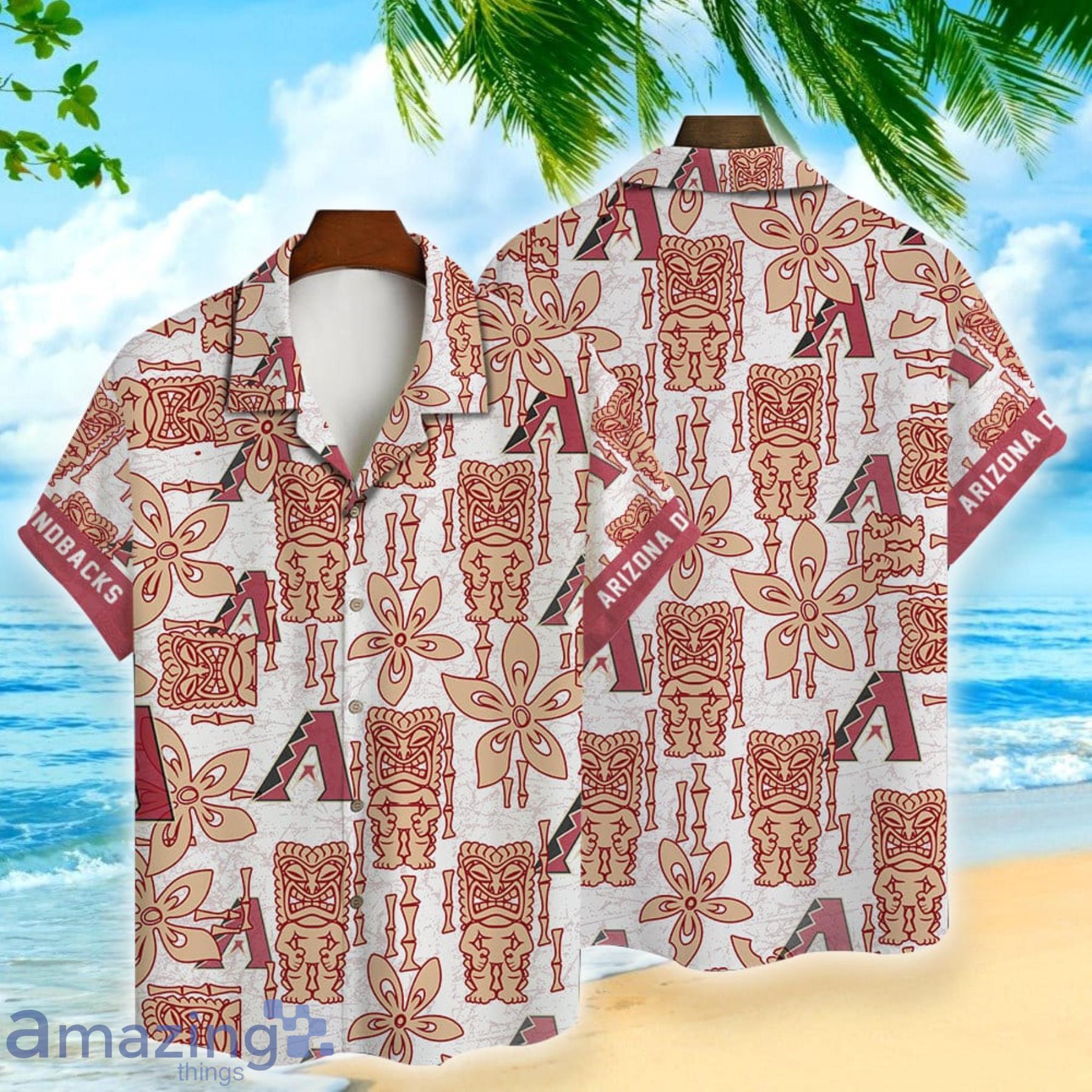 Arizona Diamondbacks MLB Hot Sports Summer Print Hawaiian Shirts