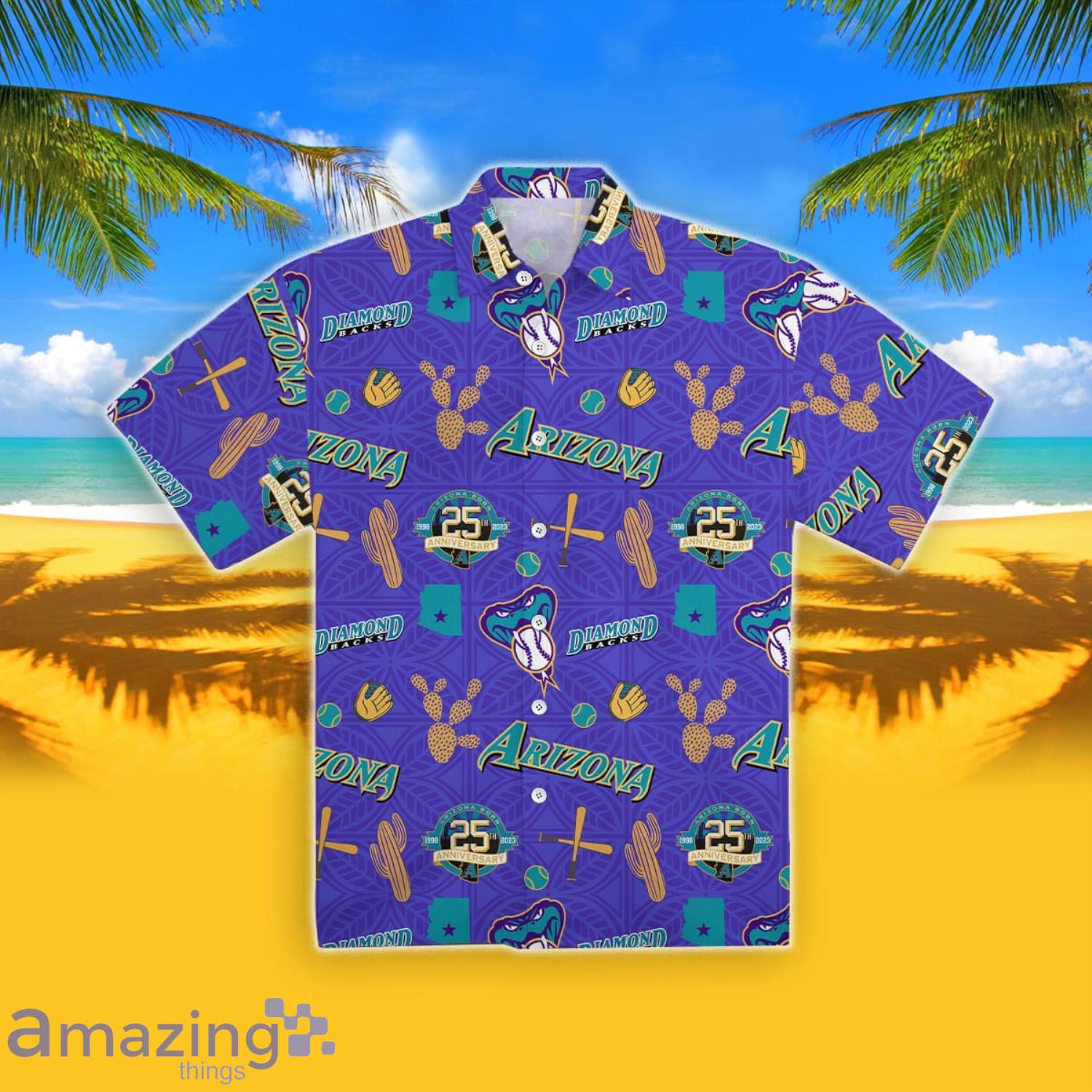 Arizona Diamondbacks Summer Gift Men And Women Hawaiian Shirt