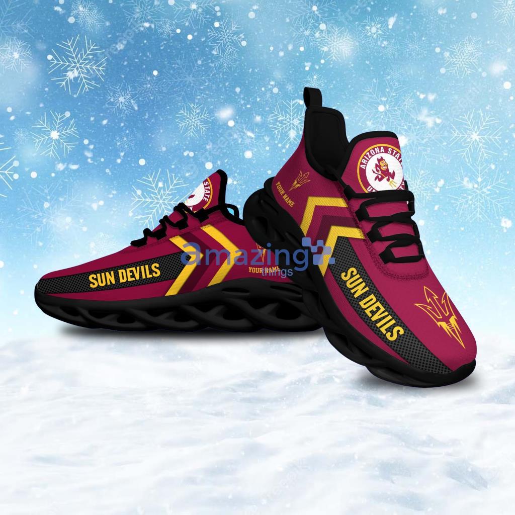 Arizona State Sun Devils Personalized Custom Name Max Soul Shoes For Fans Product Photo 1