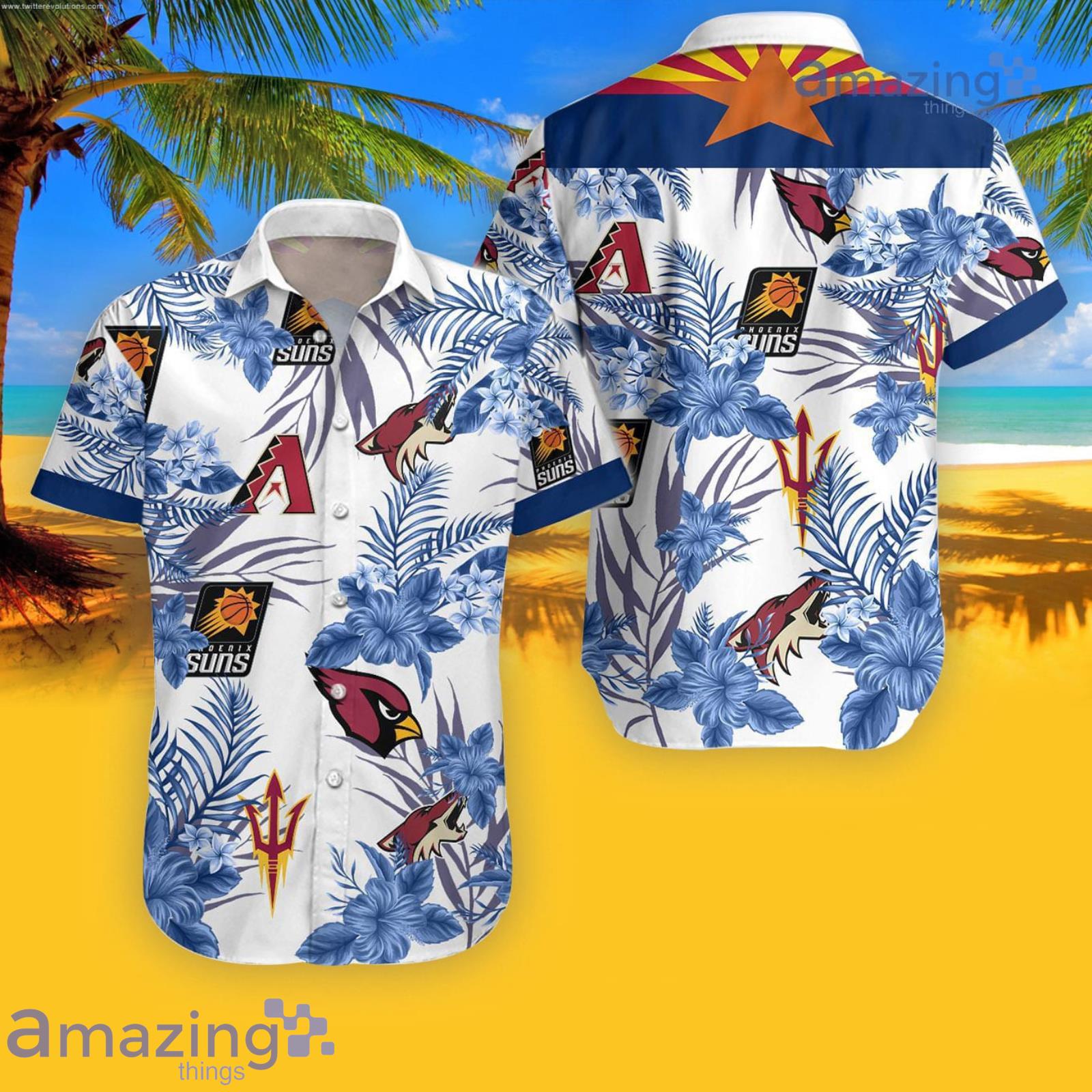 Arizona Tropical Hawaiian Shirt For Men And Women Product Photo 1
