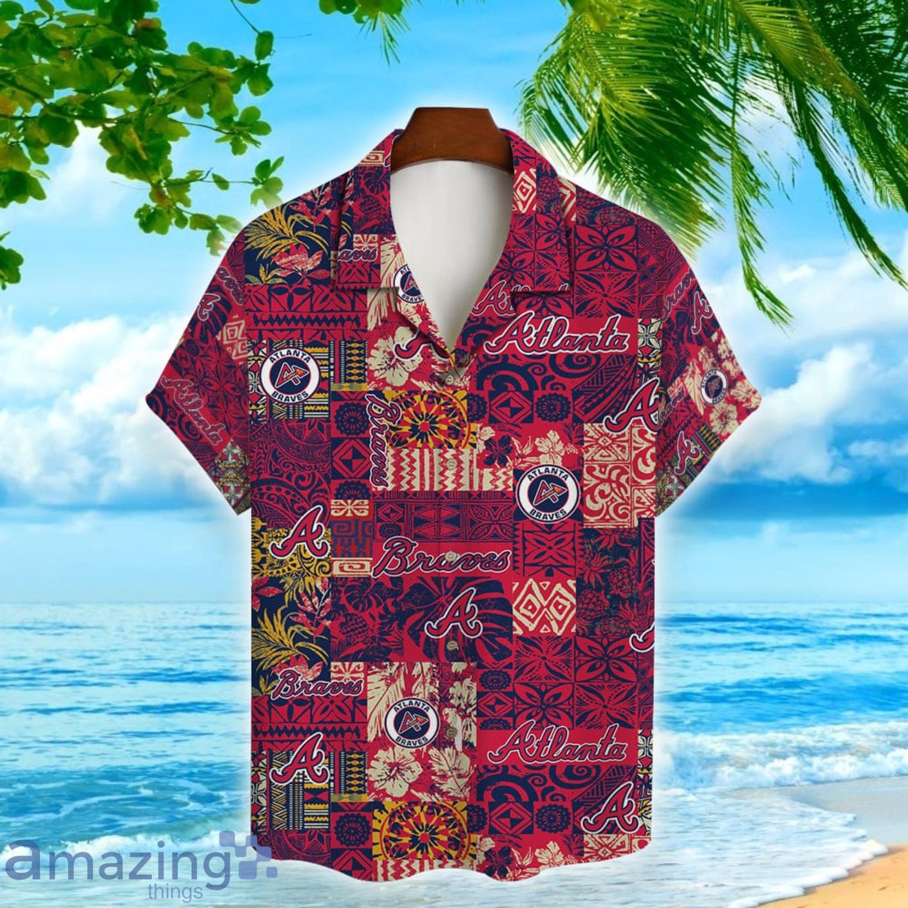 Atlanta Braves Major League Baseball MLB 3D Print Hawaiian Shirt For Men  Women - Freedomdesign