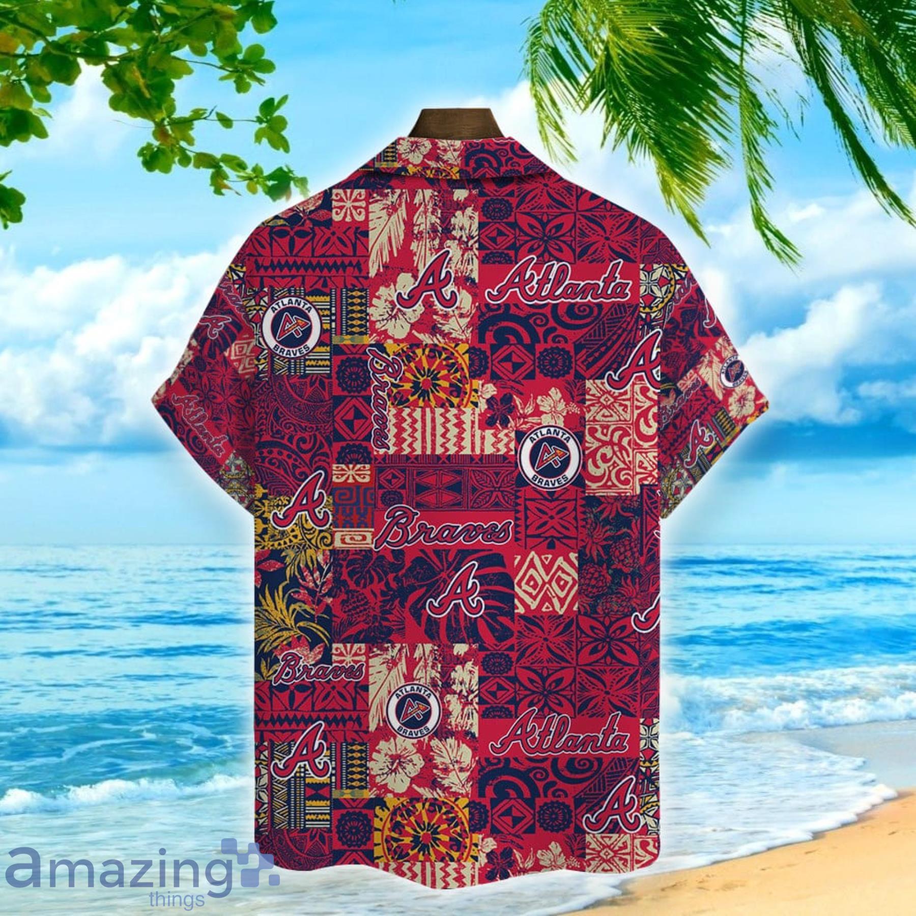 Atlanta Braves Major League Baseball MLB 3D Print Hawaiian Shirt For Men  Women - Freedomdesign