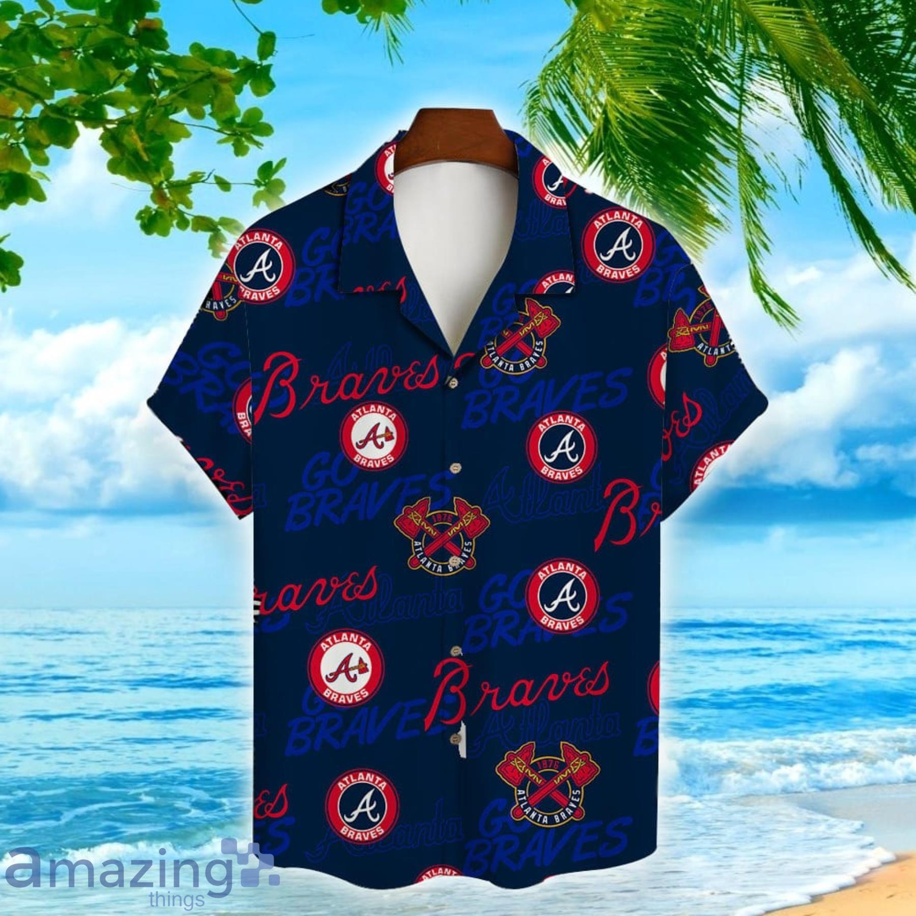 Atlanta Braves Major League Baseball 3D Print Hawaiian Shirt