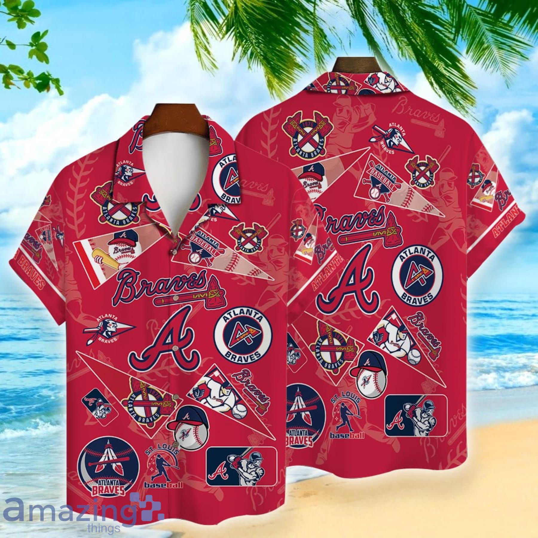 Atlanta Braves MLB Summer 3D Hawaiian Shirt For Men Women
