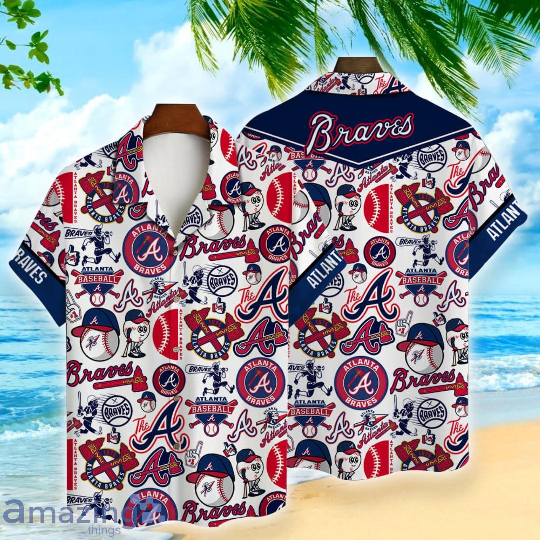 NEW FASHION 2023 Atlanta Braves T-shirt 3D Short Sleeve O Neck gift for fan