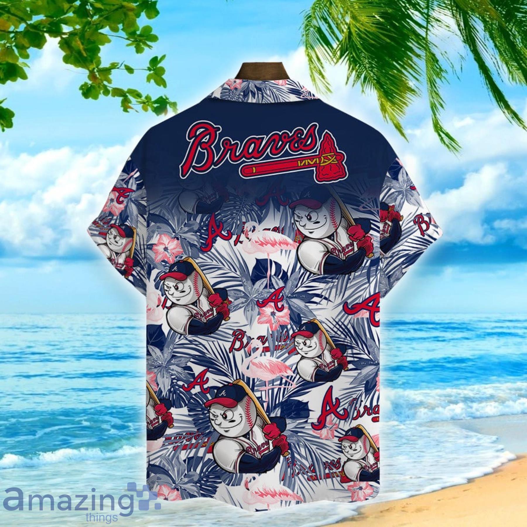 Atlanta Braves Major League Baseball Hawaiian Shirt Gift For Men And Women