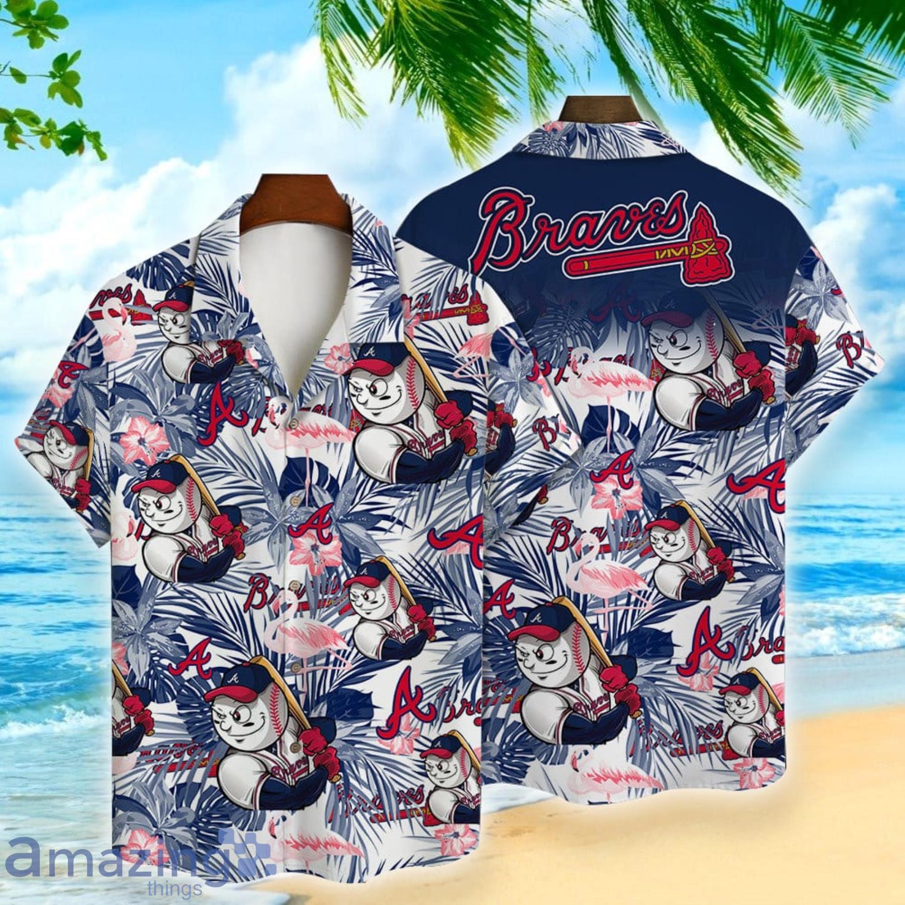 Atlanta Braves Major League Baseball Hawaiian Shirt Gift For Men And Women