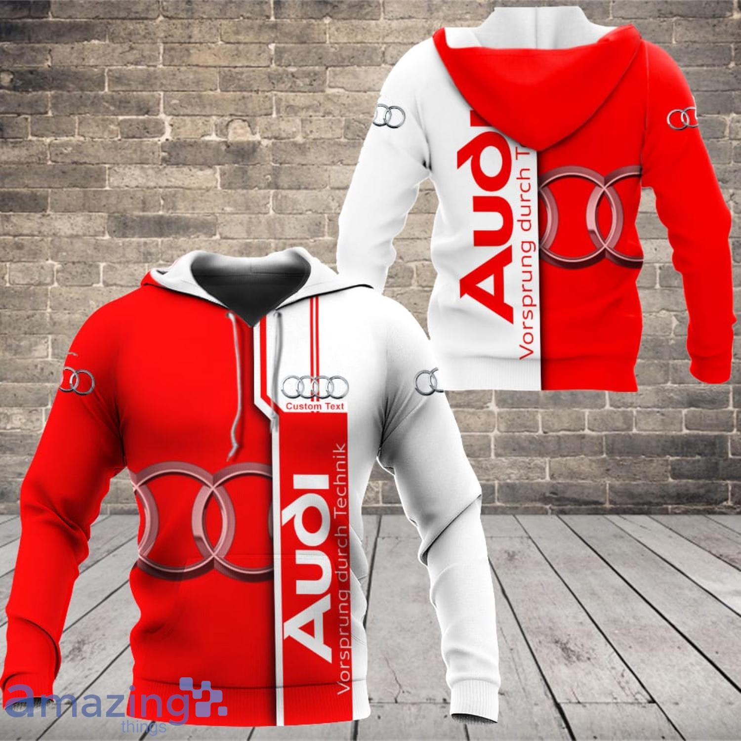 Audi 3D All Over Printed Custom Name T-Shirt Sweatshirt Hoodie Bomber wX0 Product Photo 1