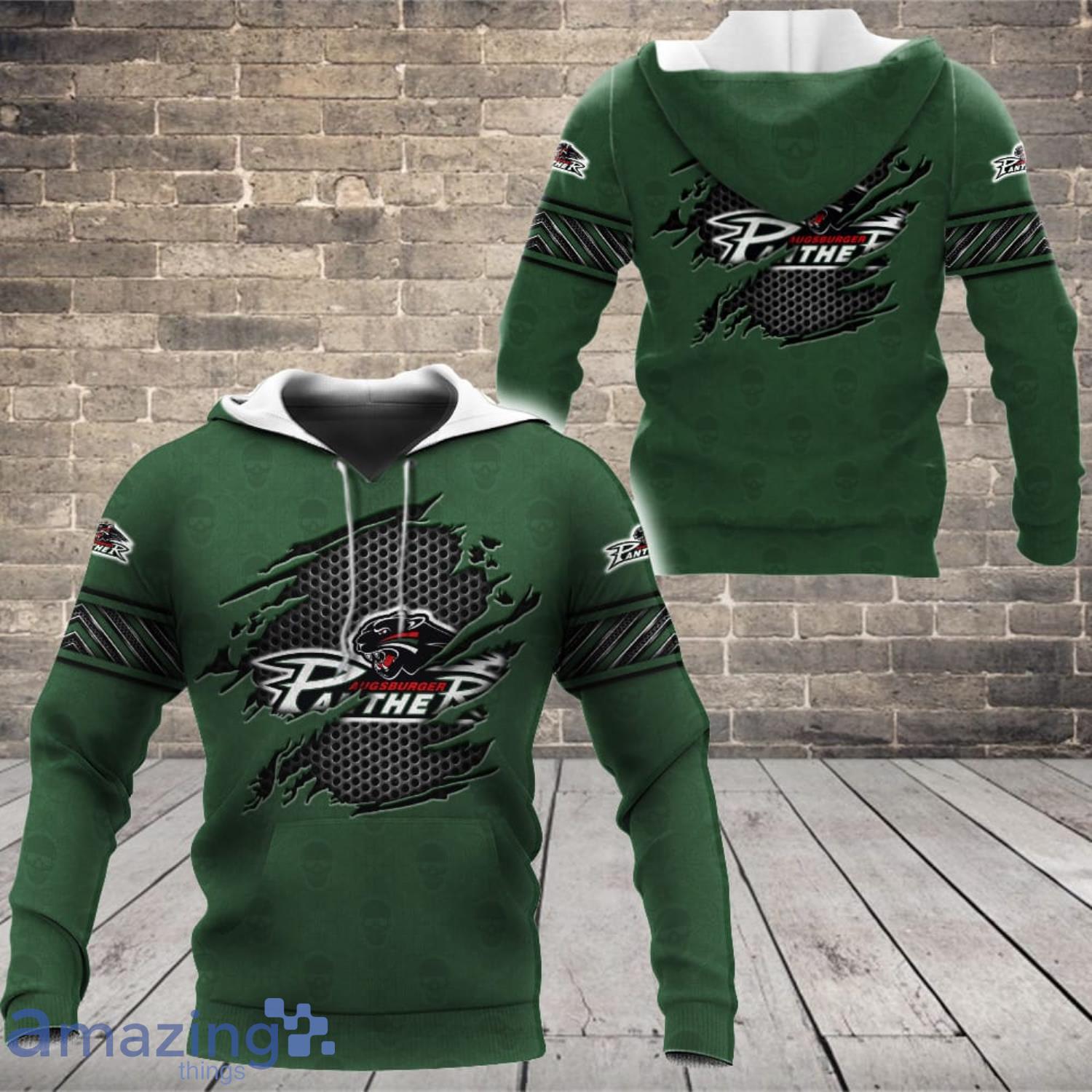 Augsburger Panther 3D All Over Printed Custom Name T-Shirt Sweatshirt Hoodie Bomber Product Photo 1