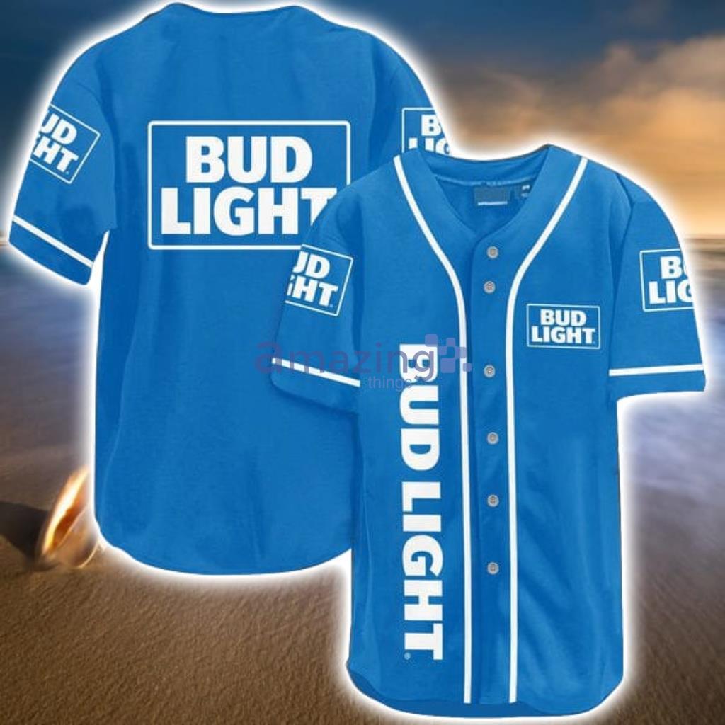 Bud Light Men's Baseball Jersey 