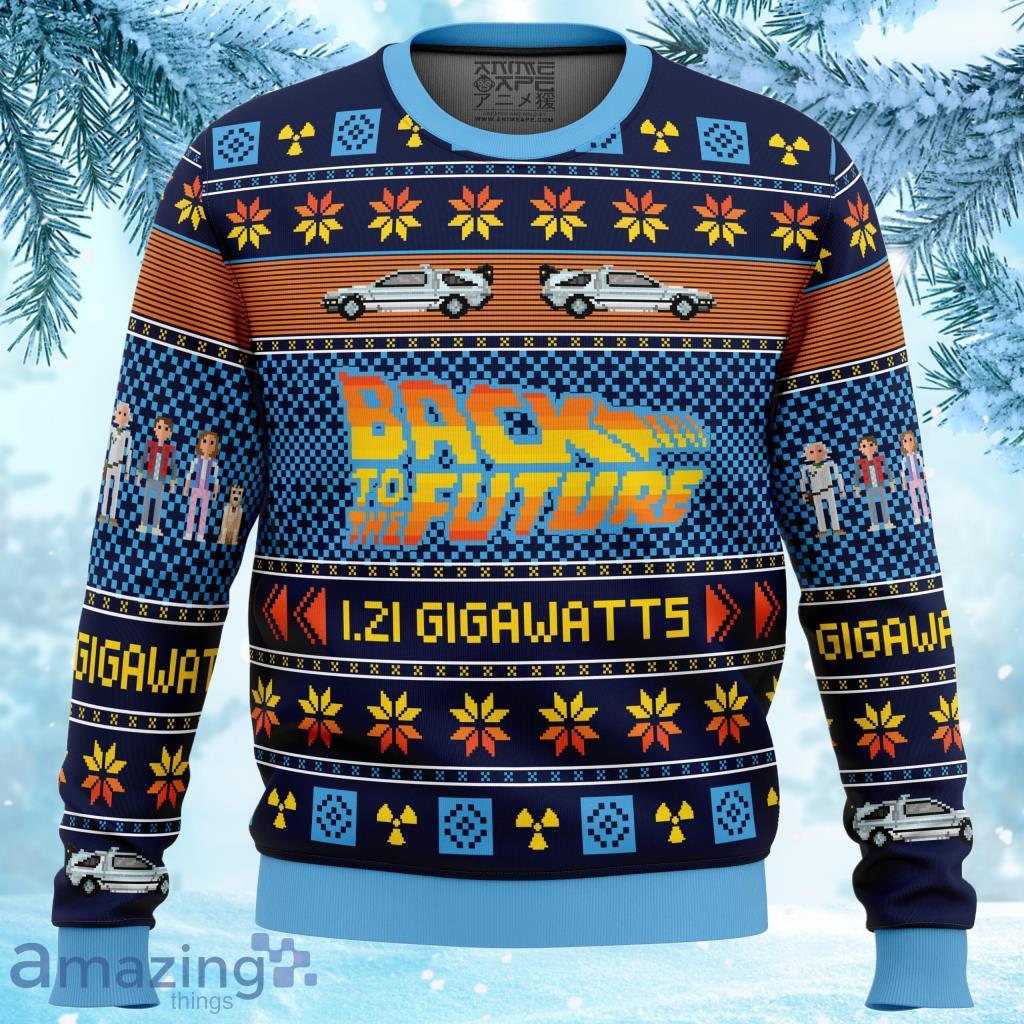 Back To The Future Ugly Christmas Sweater 3D For Men And Women Product Photo 1