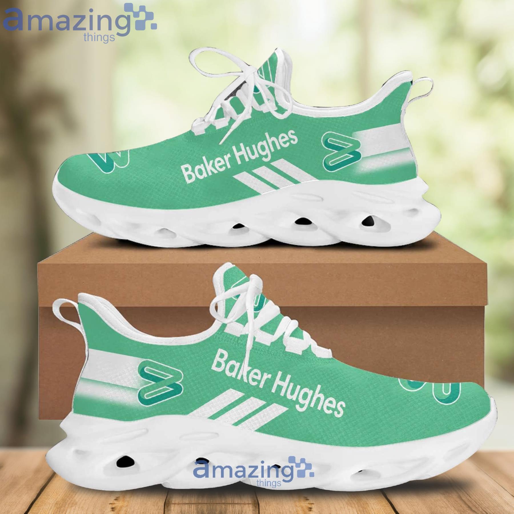 Baker Hughes White Striped Max Soul Shoes Ultra Sneakers Men And Women Running Shoes image Baker Hughes White Striped Max Soul Shoes Ultra Sneakers Men And Women Running Shoes Product Photo 2