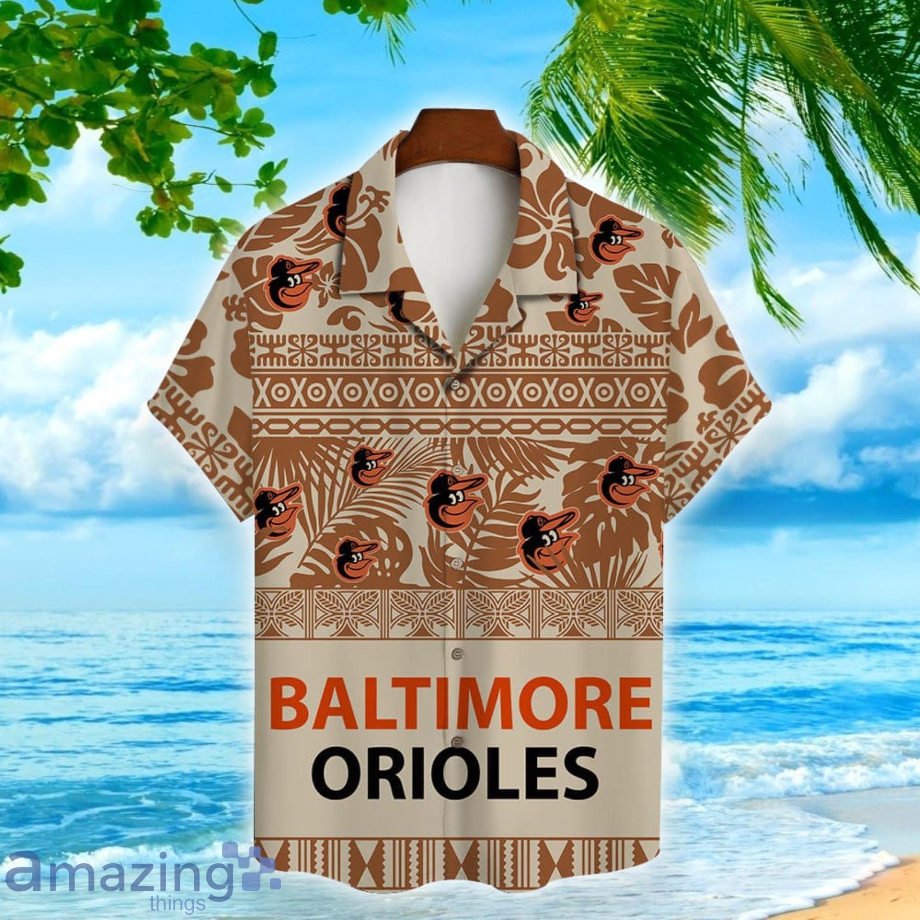 Baltimore Orioles Lover Major League Baseball Aloha Hawaiian Shirt