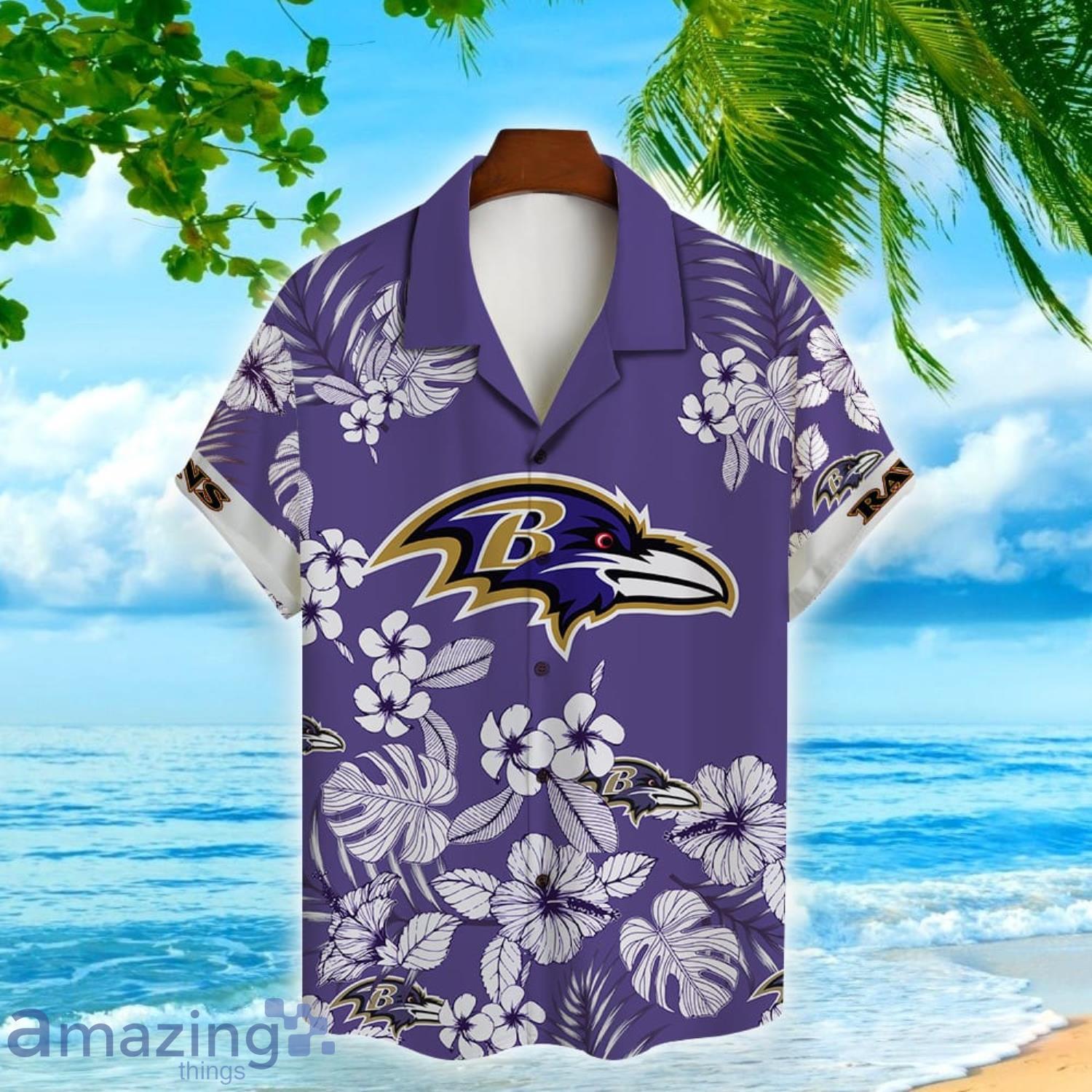 Nfl Baltimore Ravens Hawaiian Shirt For Fans-1