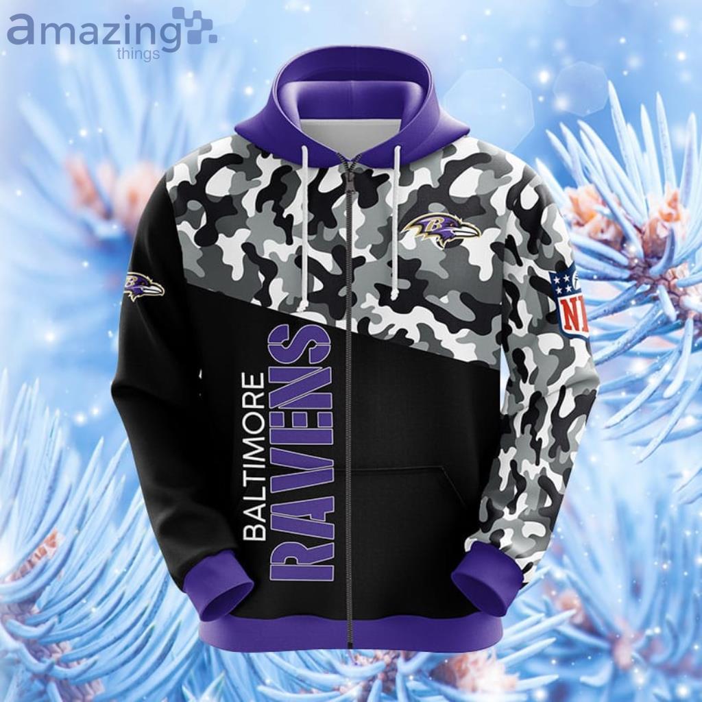 NFL Baltimore Ravens Gift For Fans 3D Hoodie All Over Printed