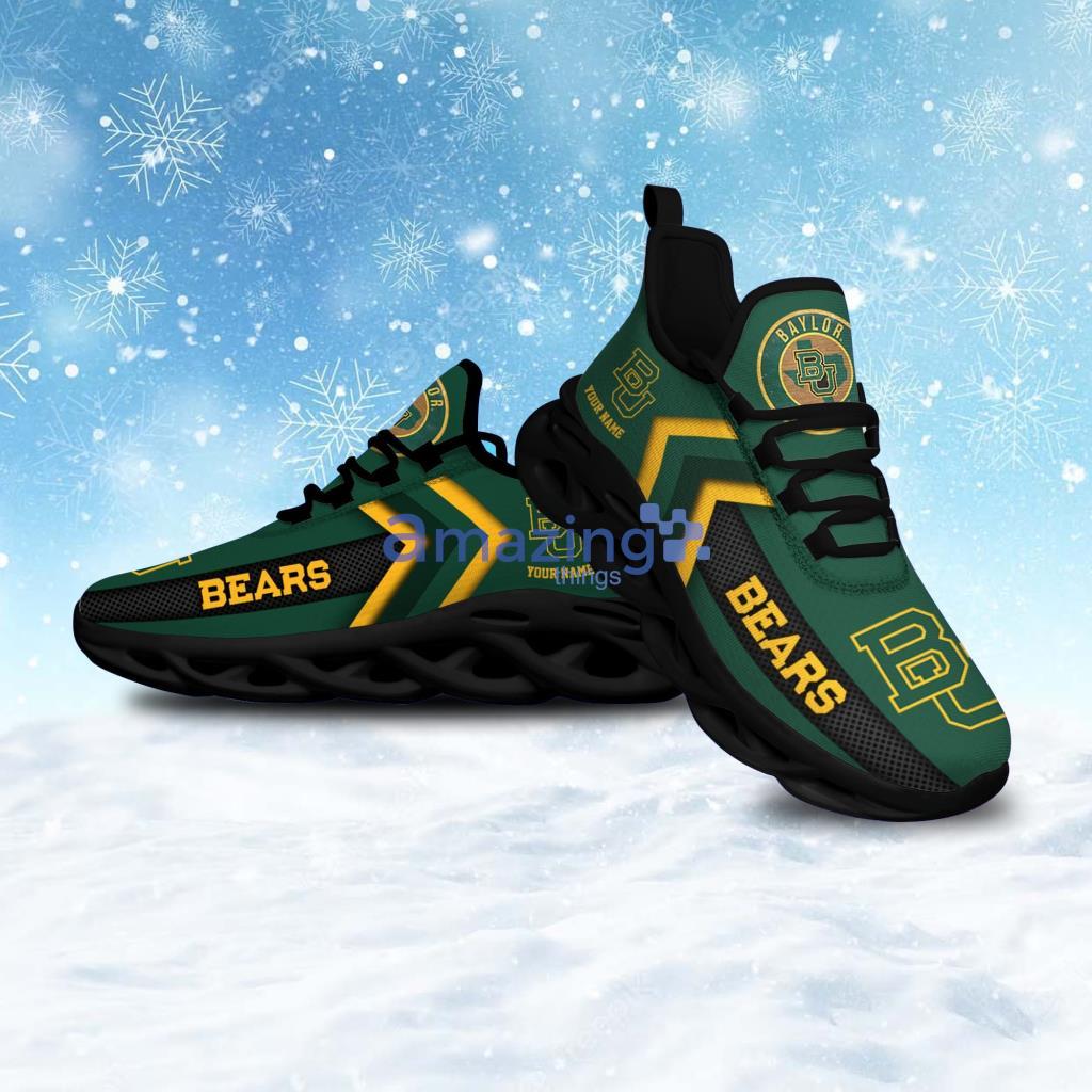 Baylor Bears Personalized Custom Name Max Soul Shoes For Fans Product Photo 1