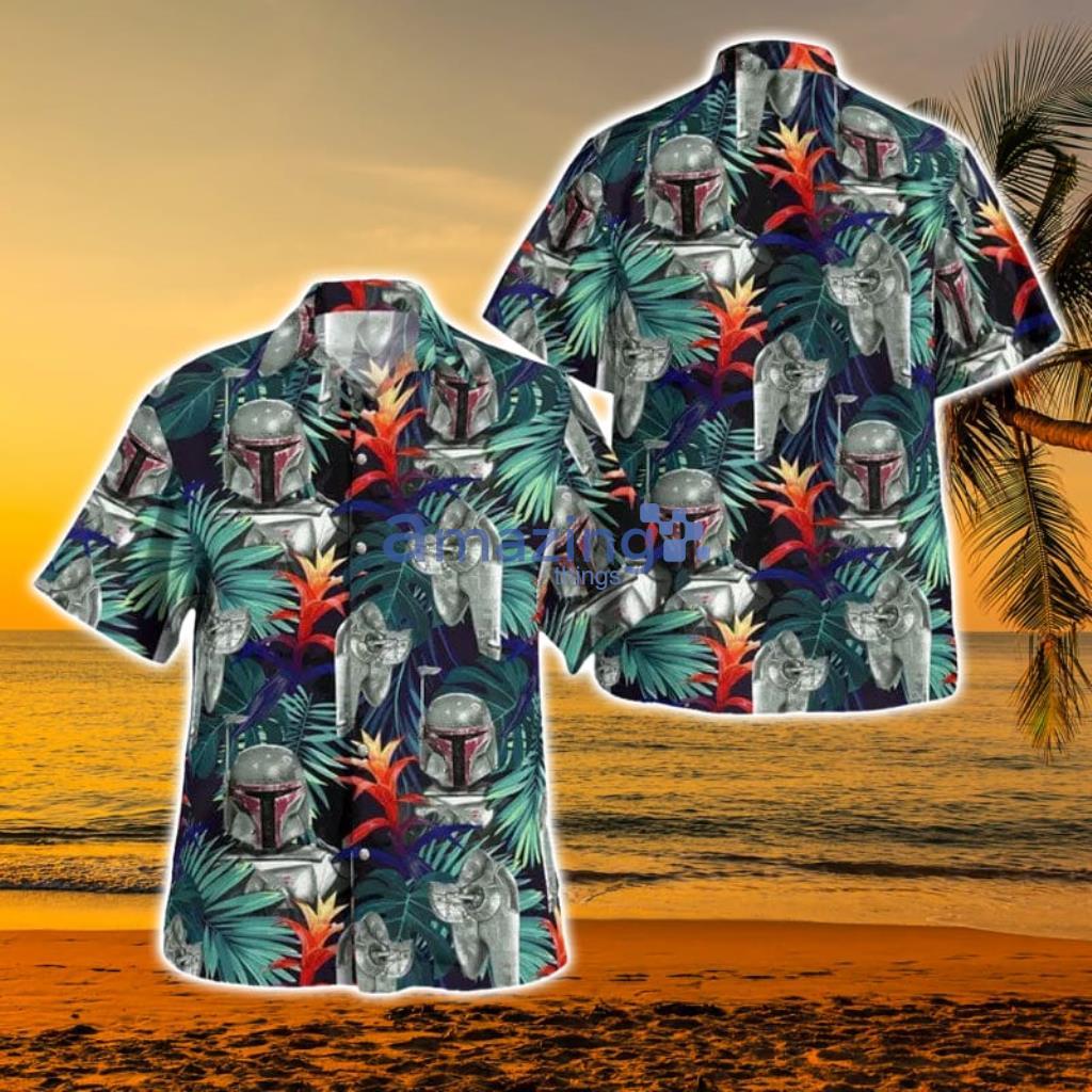 Boba Fett Tropical Hawaiian Shirt For Men And Women Product Photo 1