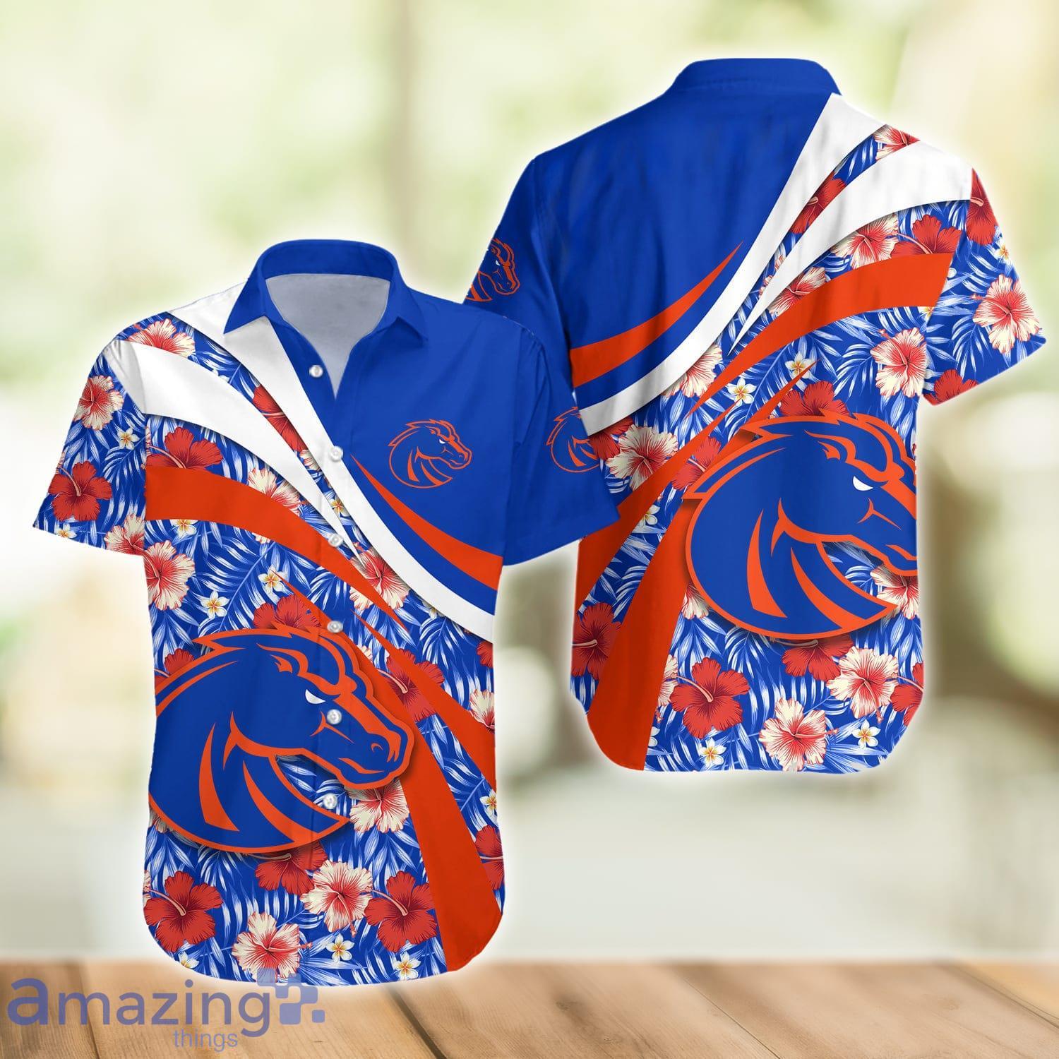 Boise State Broncos NCAA Flower Hawaiian Shirt - Growkoc