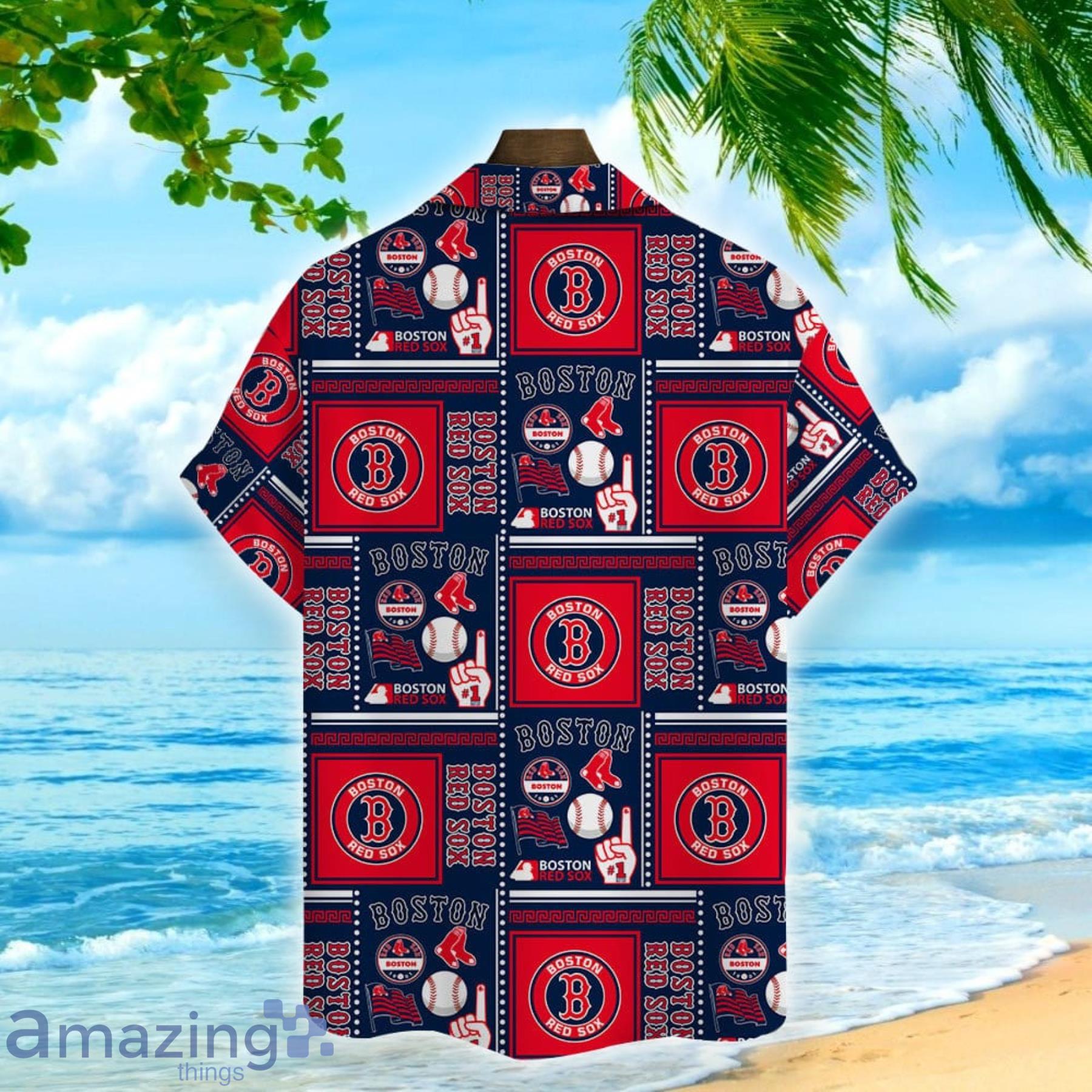 Boston Red Sox Special Pattern For Fans Major League Baseball Hawaiian Shirt