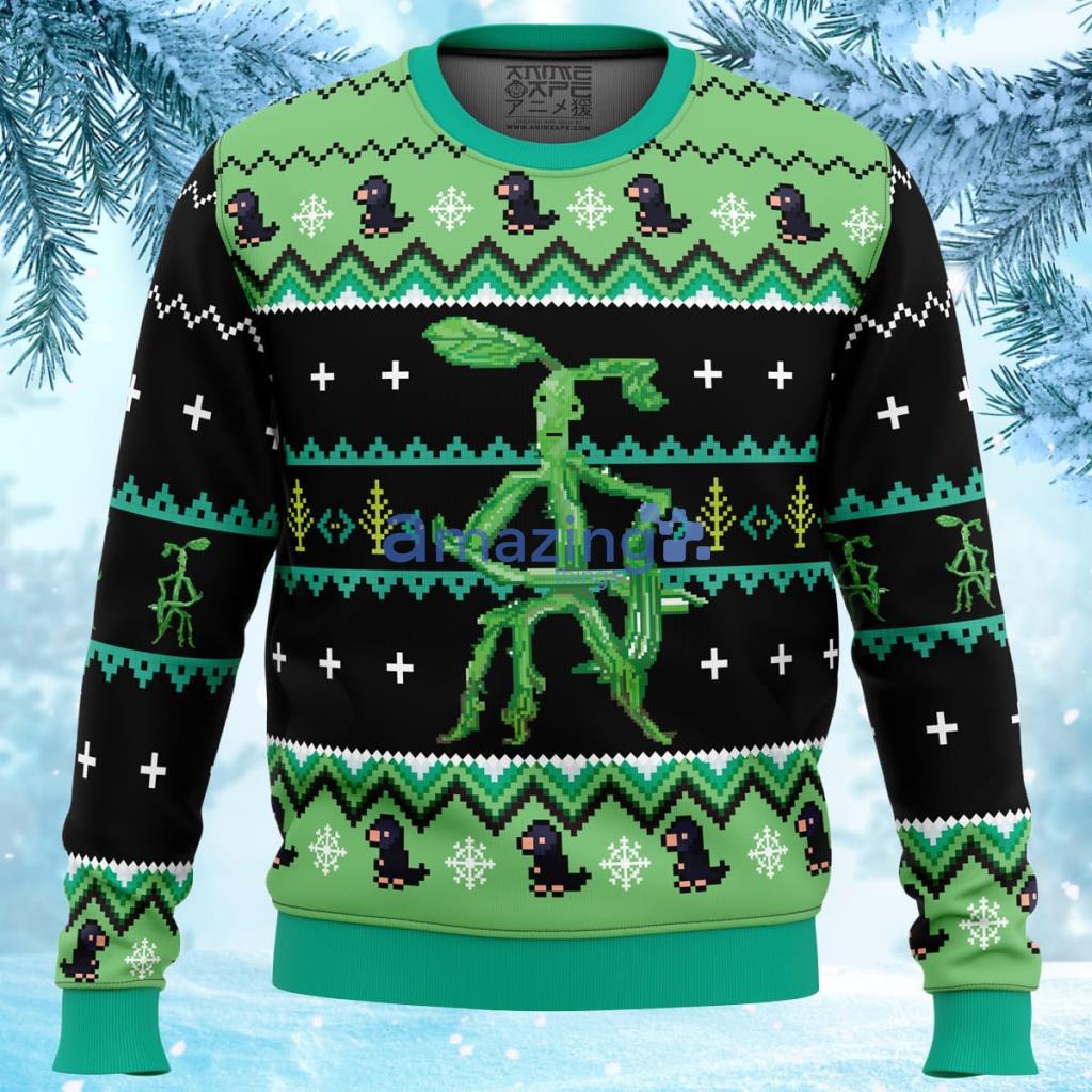 Bowtruckle Fantastic Beasts Ugly Christmas Sweater 3D Product Photo 1 Bowtruckle Fantastic Beasts Ugly Christmas Sweater 3D Product Photo 1