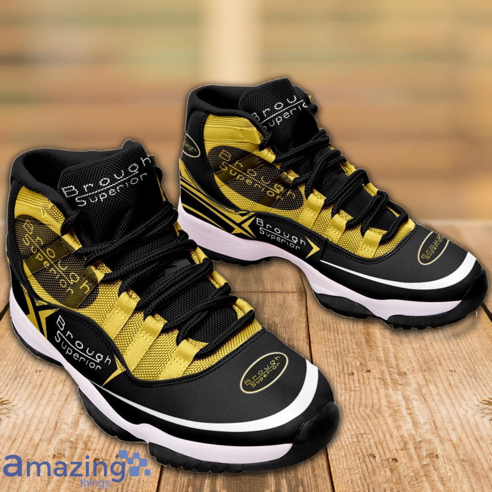 Brough Superior Custom Name Any Logo Or Car Model AOP Print Air Jordan 11 Shoes image Brough Superior Custom Name Any Logo Or Car Model AOP Print Air Jordan 11 Shoes Product Photo 3