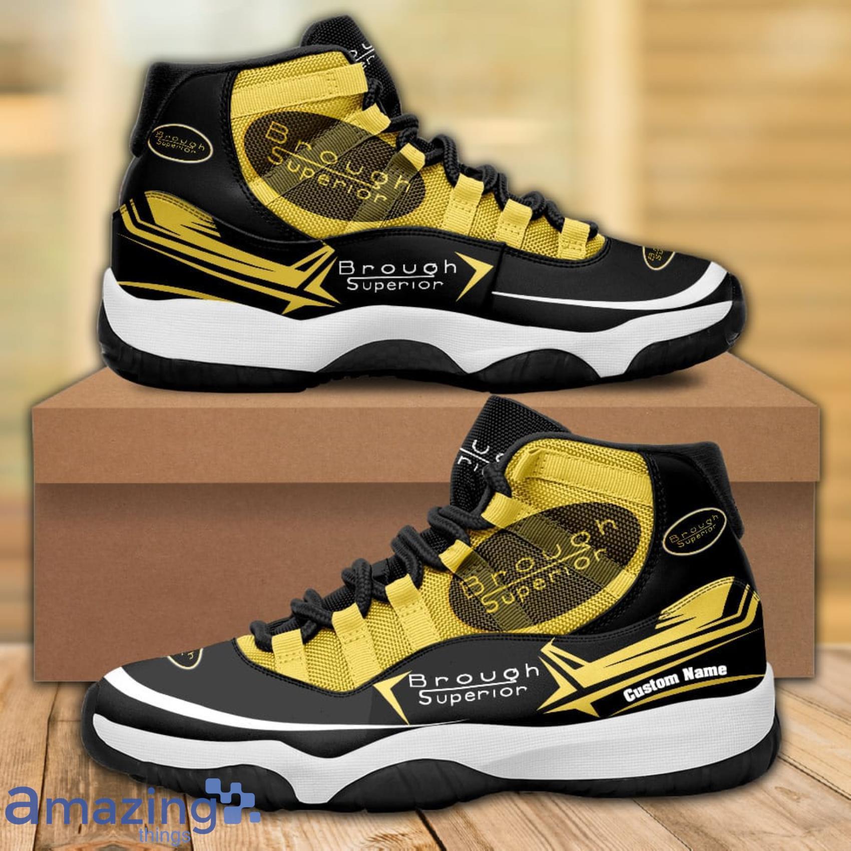 Brough Superior Custom Name Any Logo Or Car Model AOP Print Air Jordan 11 Shoes Product Photo 1 Brough Superior Custom Name Any Logo Or Car Model AOP Print Air Jordan 11 Shoes Product Photo 1