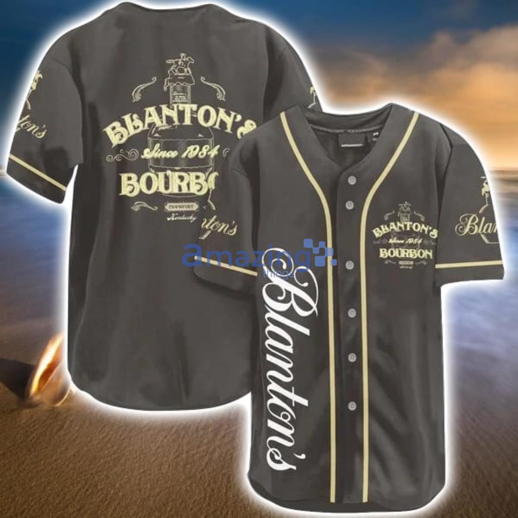 Brown Blanton's Whiskey Baseball Jersey Shirt For Men And Women