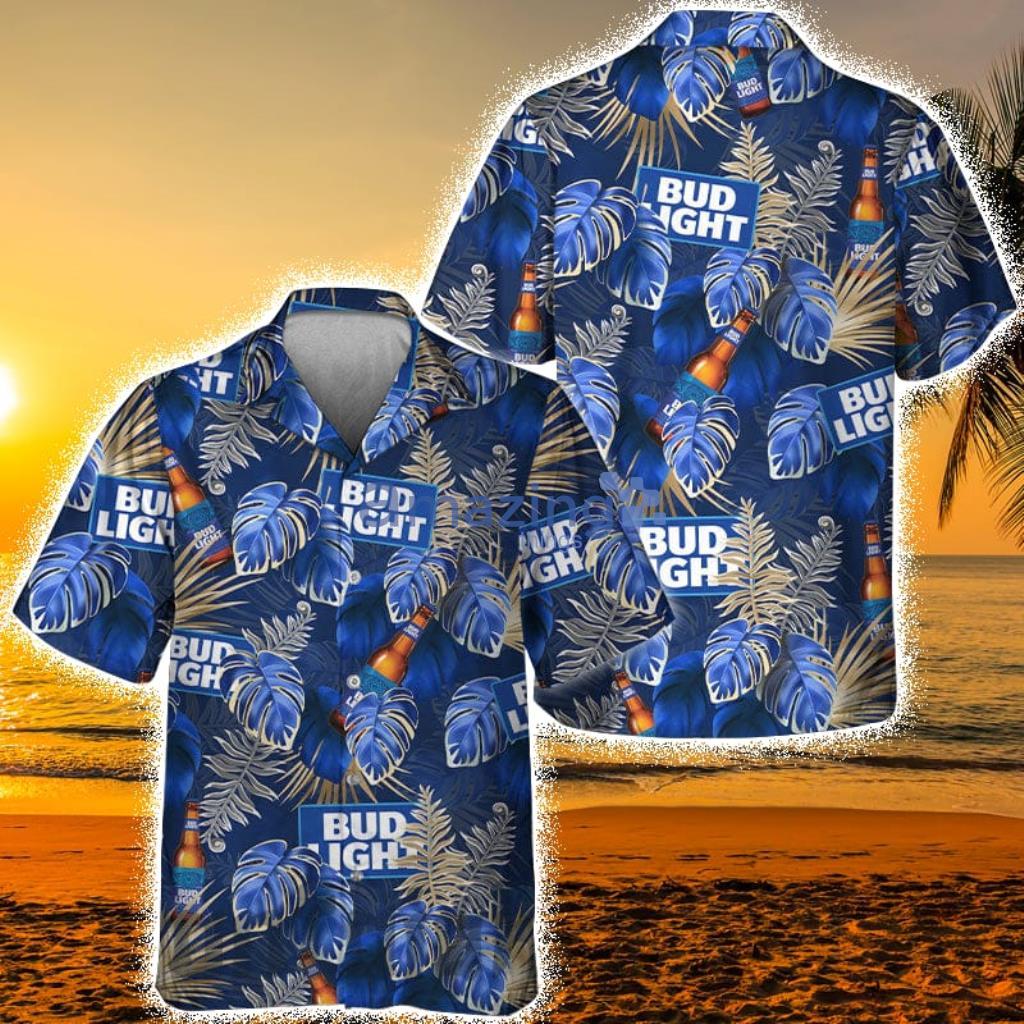 Bud Light Palm Tropical Vibe Hawaii Shirt For Men And Women Product Photo 1