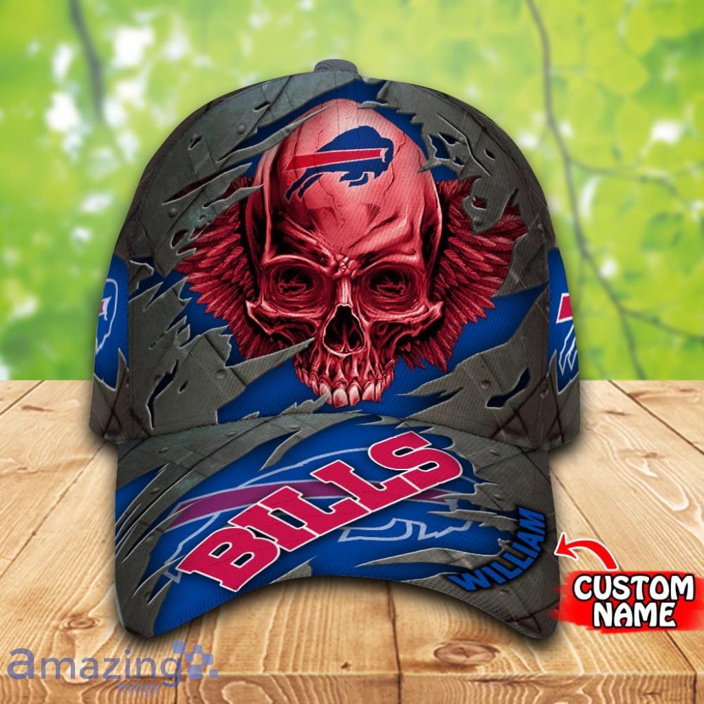 Buffalo Bills Personalized NFL Skull Cap V2 3D Gift For Fans