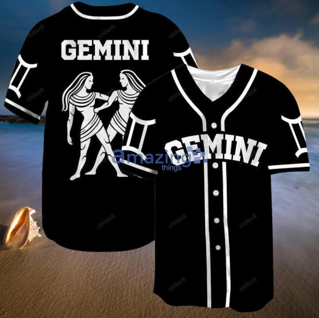 Bw Zodiac Gemini Baseball Jersey Shirt For Men And Women Product Photo 1