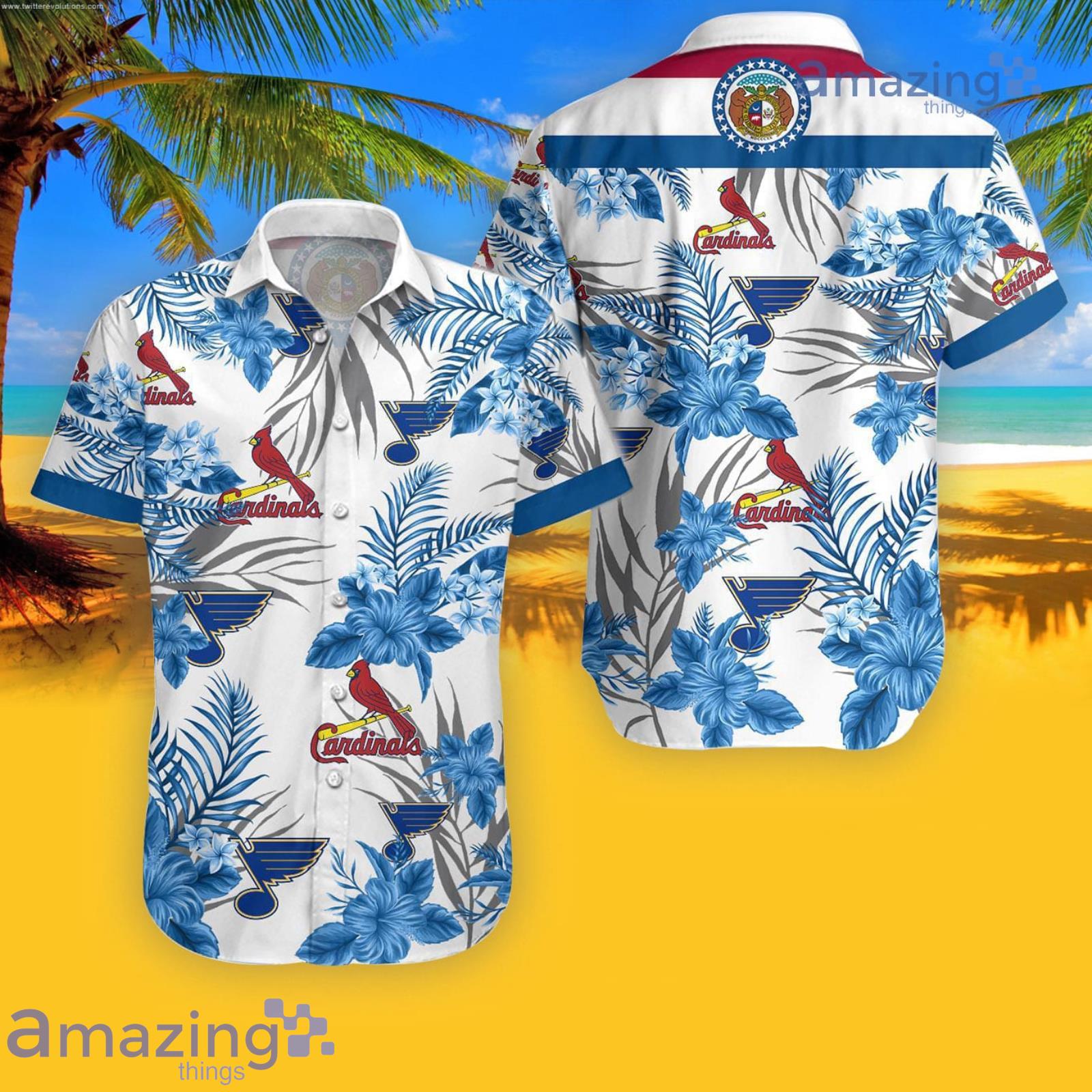 Cardinalsblues Hawaiian Shirt For Men And Women Product Photo 1