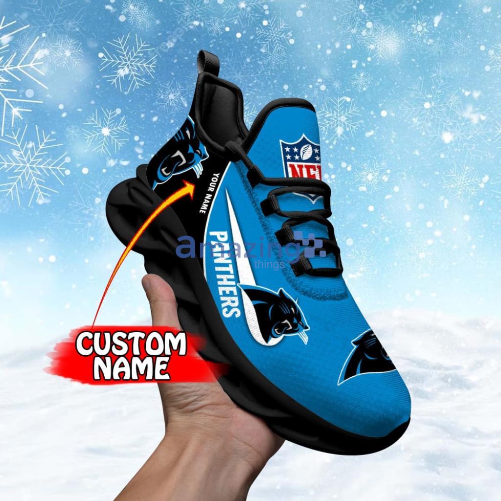 Carolina Panthers Personalized Luxury NFL Max Soul Shoes Gift For Fans Product Photo 1