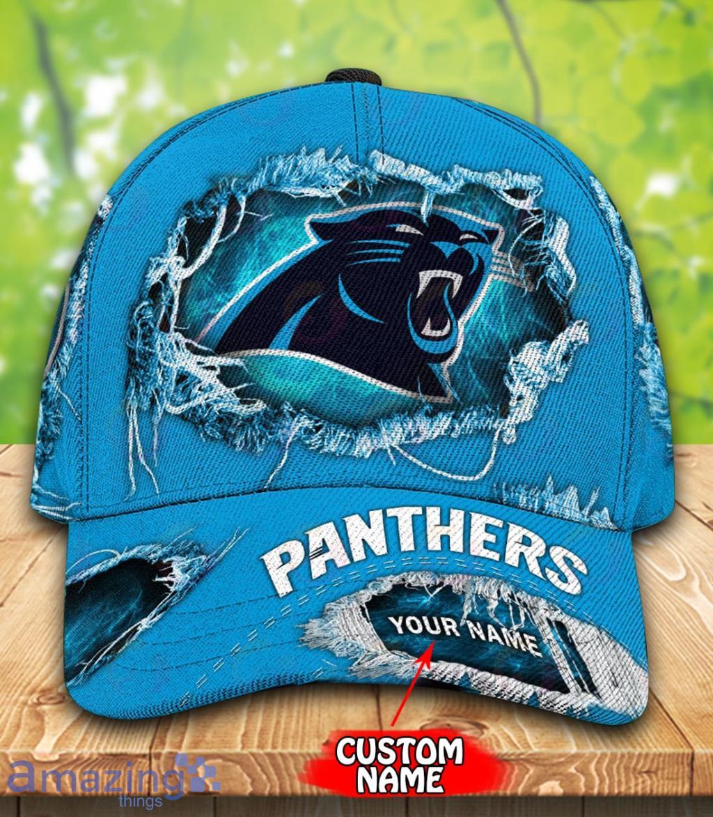 Carolina Panthers Custom Name Classic 3D Cap NFL Lover Gift For Mens And  For Fans - Banantees