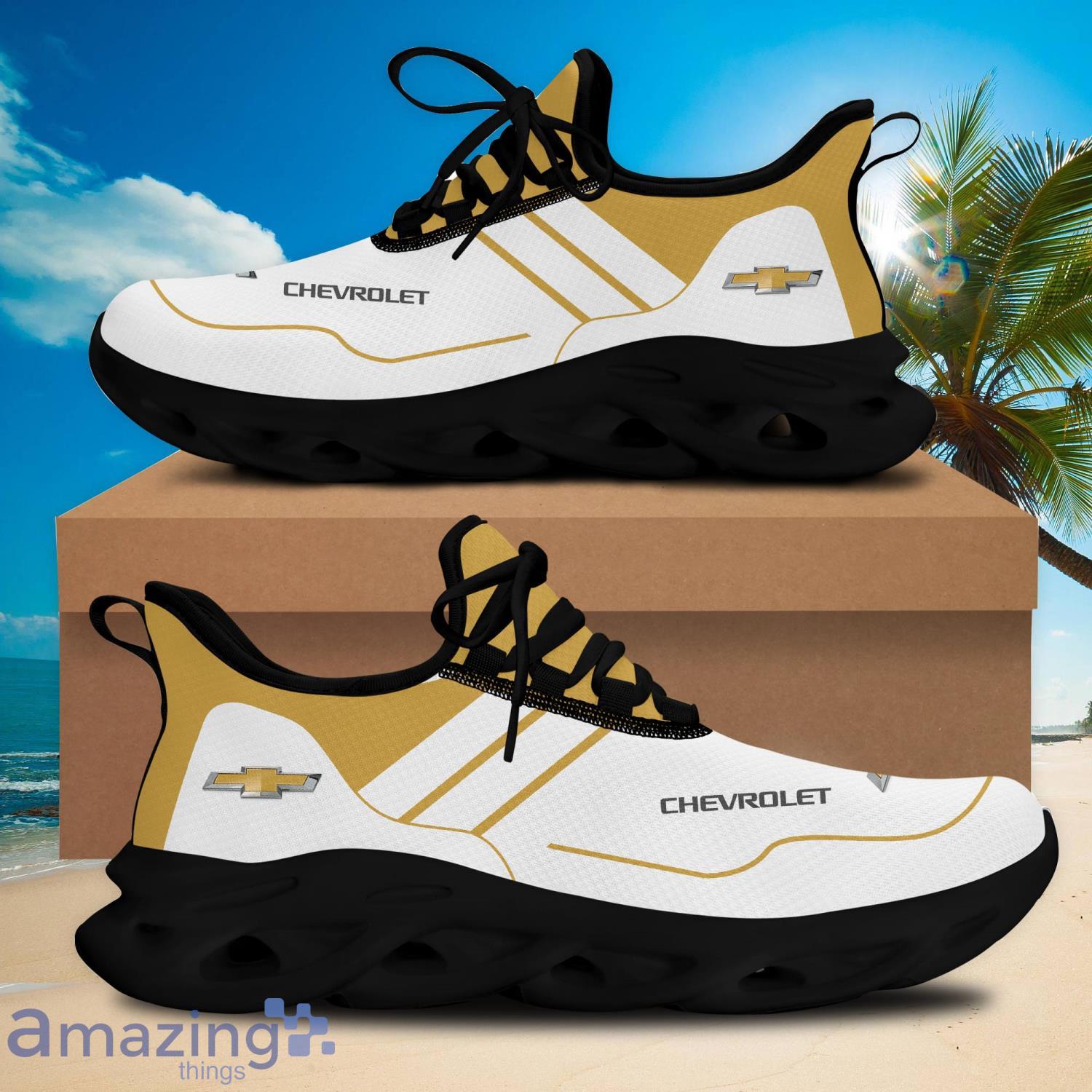 Chevrolet Clunky Running Sneakers Max Soul Shoes For Men And Women Product Photo 1