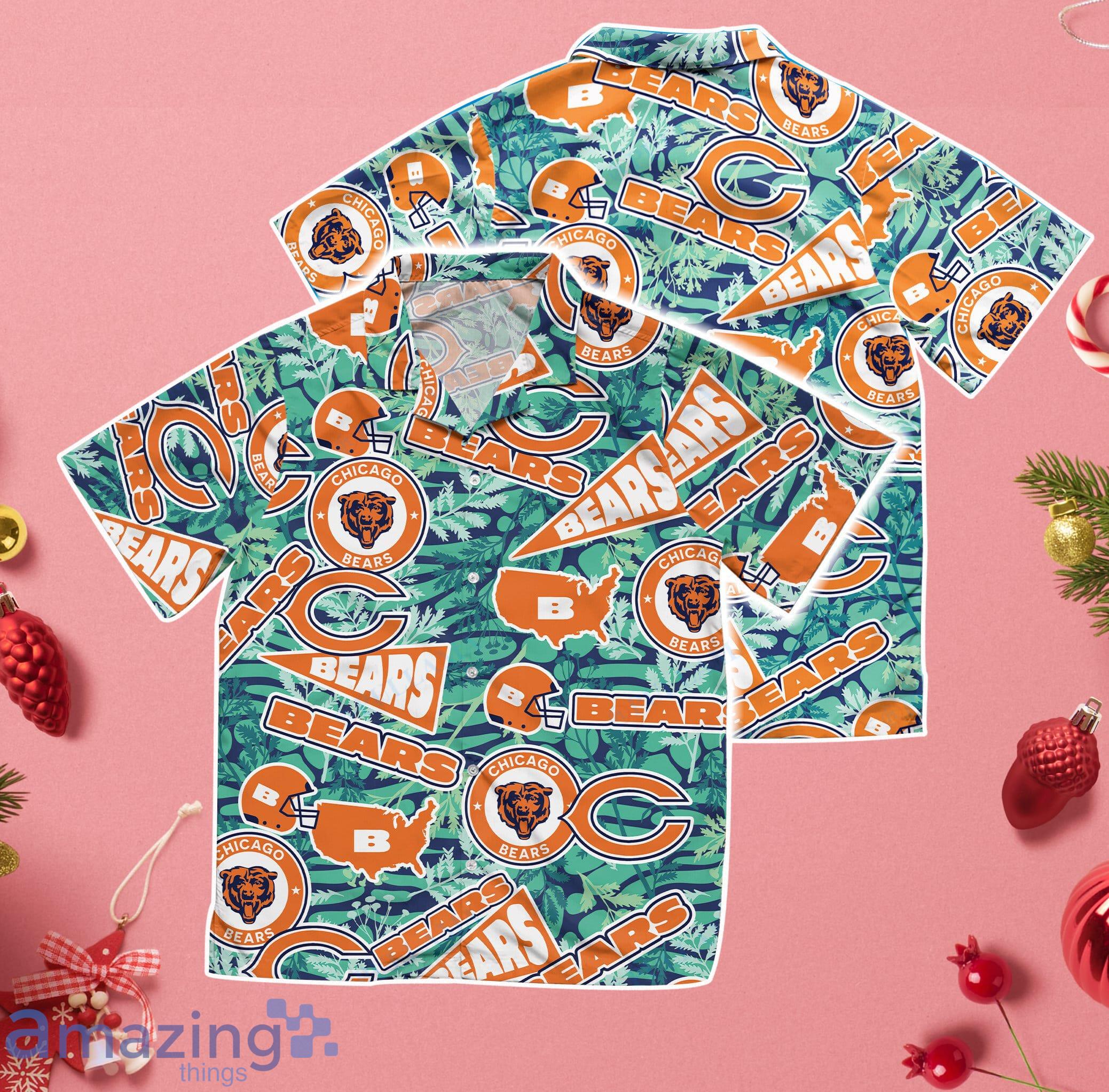 Chicago Bears All Over Print Logo And Coconut Trending Summer Gift