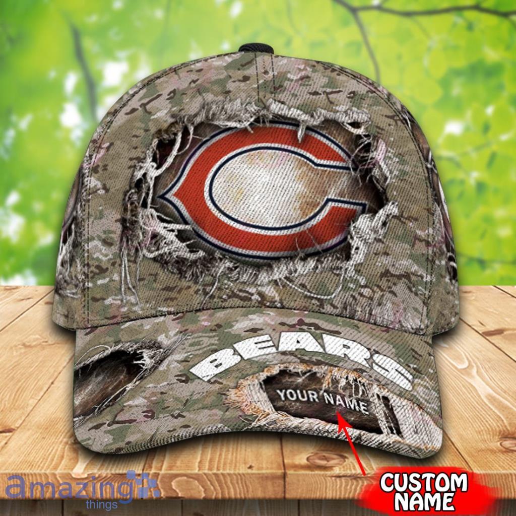 Chicago Bears Custom Name Classic 3D Cap NFL Lover Gift For Mens And For  Fans - Banantees