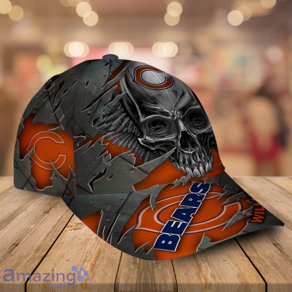 chicago bears skull cap